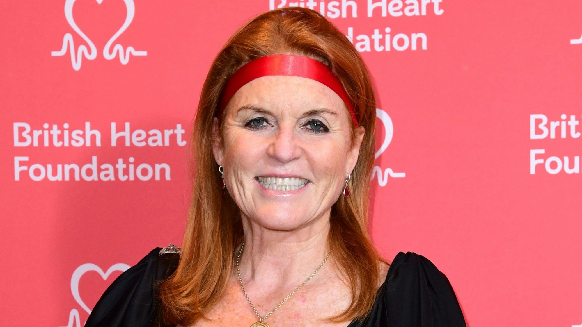 Sarah ‚Fergie‘ Ferguson, Ex-Frau von Prinz Andrew, kommt zur Verleihung der British Heart Foundation's Heart Hero Awards ins Globe Theatre.