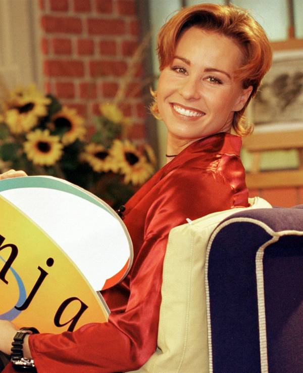 Sonja Zietlow stellt am Dienstag ihre Talkshow „Sonja“ vor, die ab 13. Januar 1997 montags bis freitags um 13 Uhr bei Sat.1 ausgestrahlt wurde.