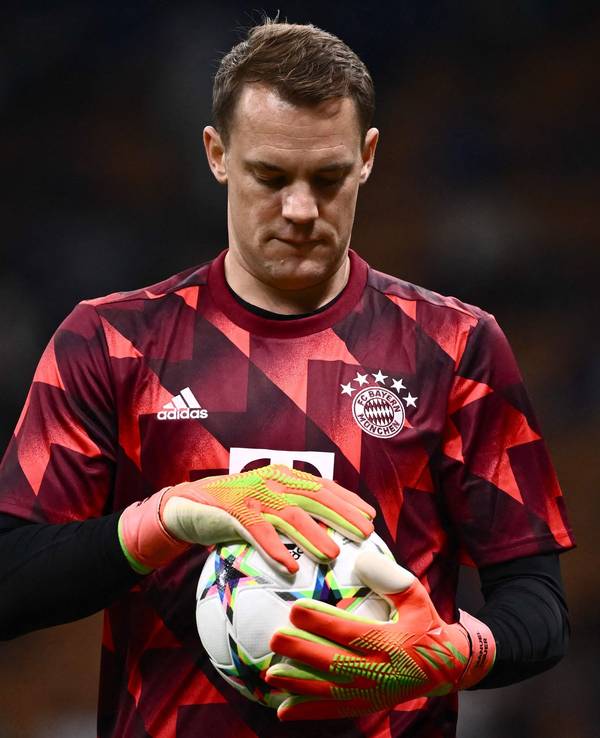 Manuel Neuer vor einem Spiel am 7. September 2022