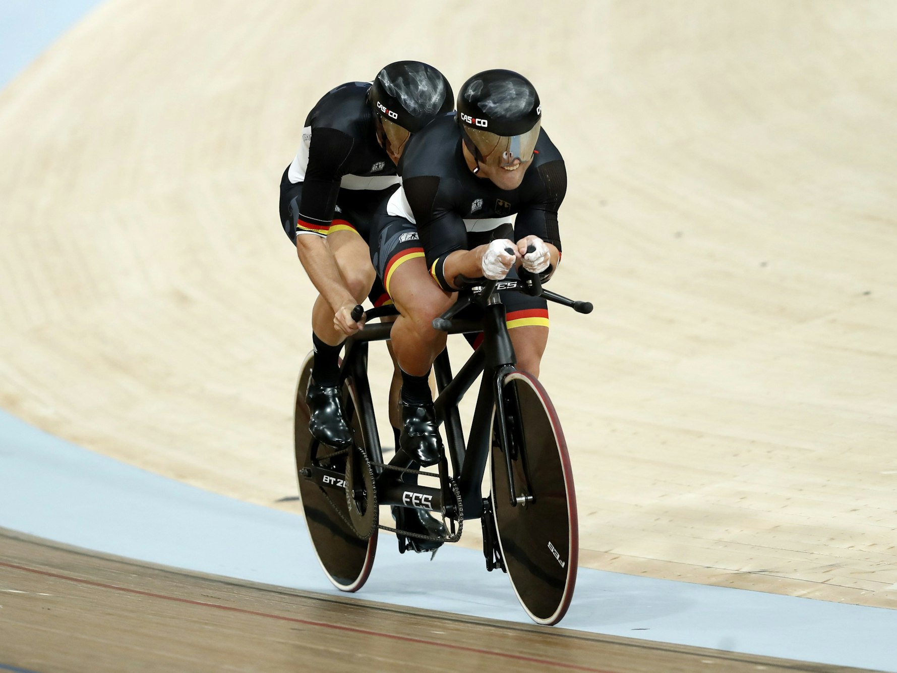 Radsport/Bahn: Weltmeisterschaft, 1 km Zeitfahren mit Thomas Ulbricht und Robert Förstemann.
