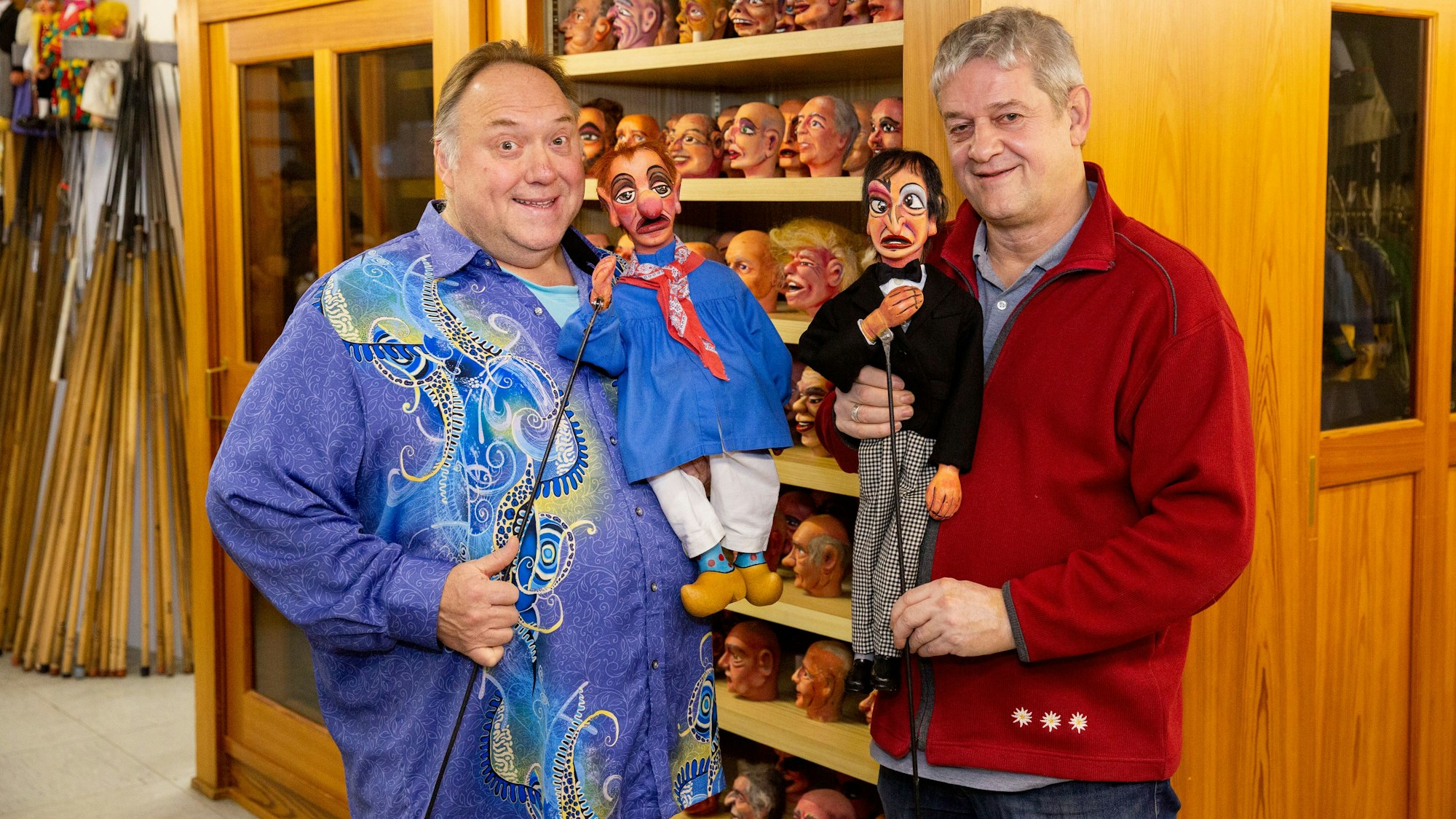 Hänneschen Theater mit Tünnes und Schäl