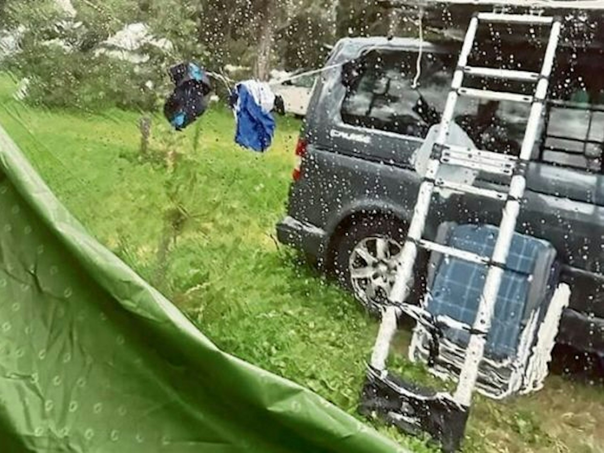 Bülent B. landete mit seiner Familie im slowenischen Dauerregen.