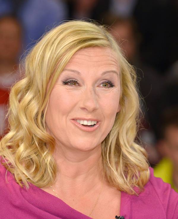 Moderatorin Andrea Kiewel in der ZDF-Talksendung «Maybrit Illner».