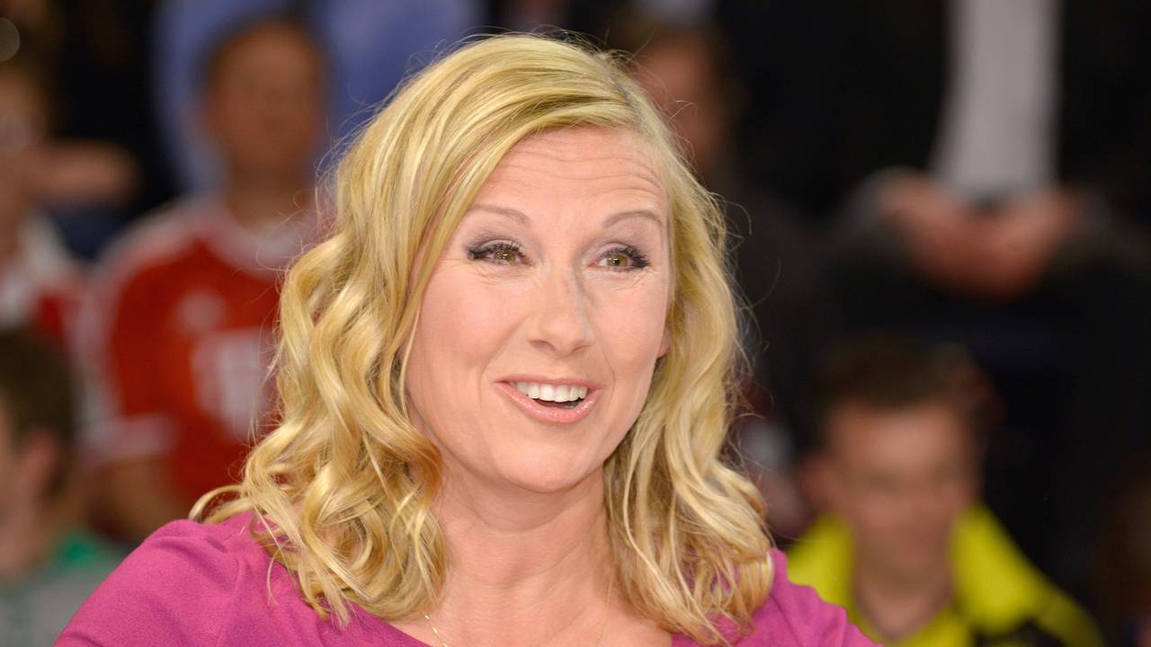 Moderatorin Andrea Kiewel in der ZDF-Talksendung «Maybrit Illner».