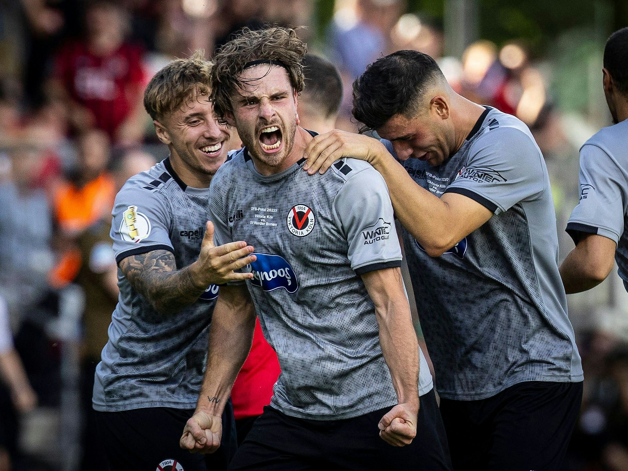 David Philipp FC Viktoria Köln trifft zum 1:1.