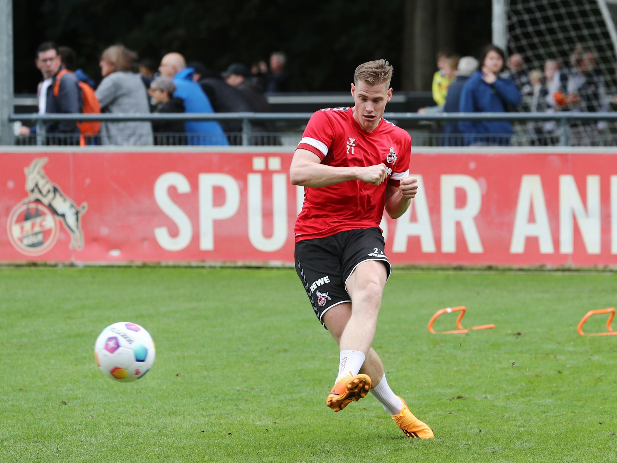 Steffen Tigges im Training des 1. FC Köln.