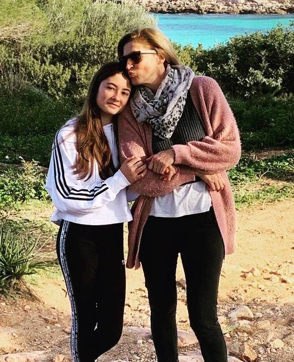 Angela de Rose, hier gemeinsam mit Tochter Tara im Dezember 2019