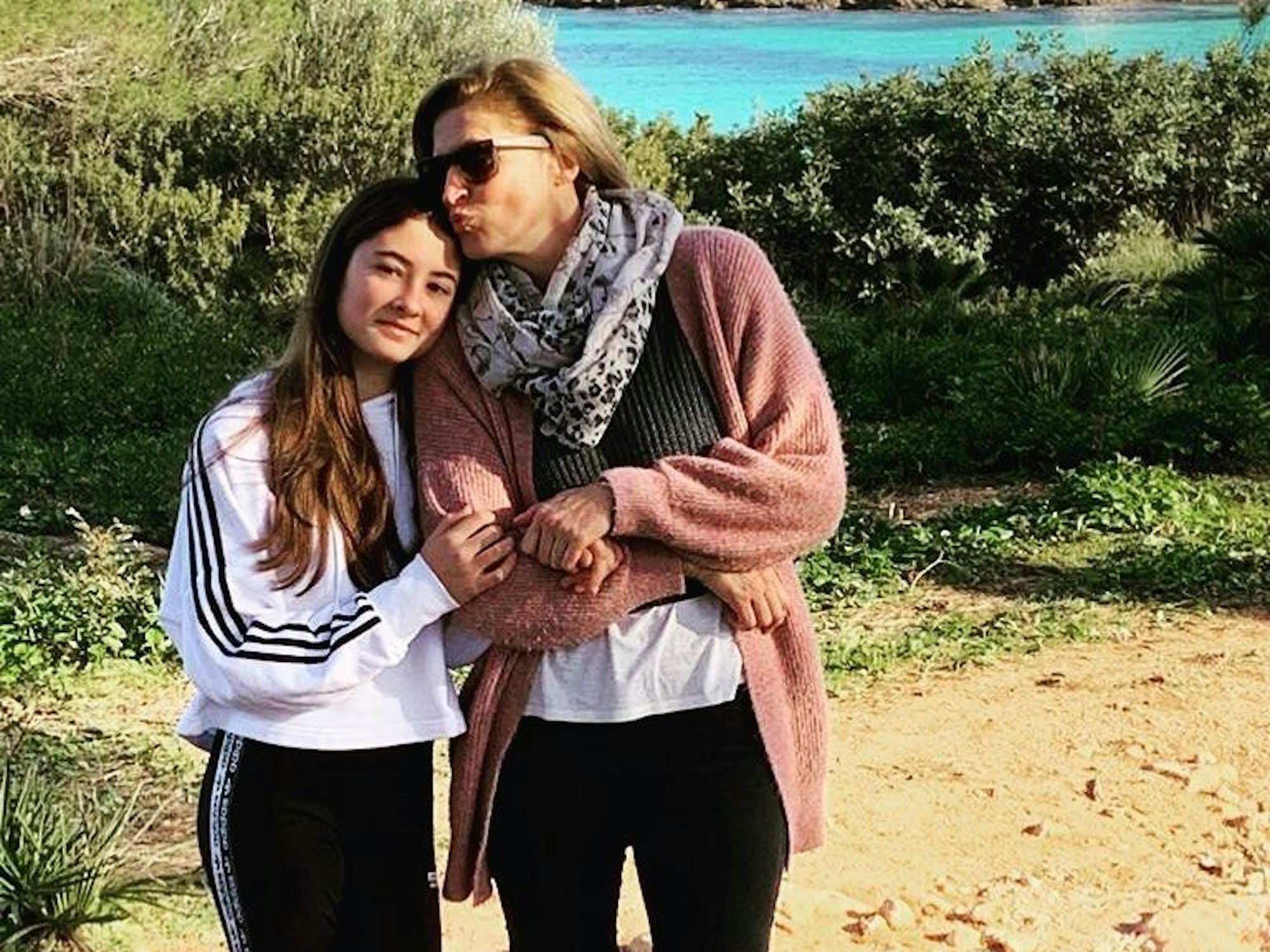 Angela de Rose, hier gemeinsam mit Tochter Tara im Dezember 2019