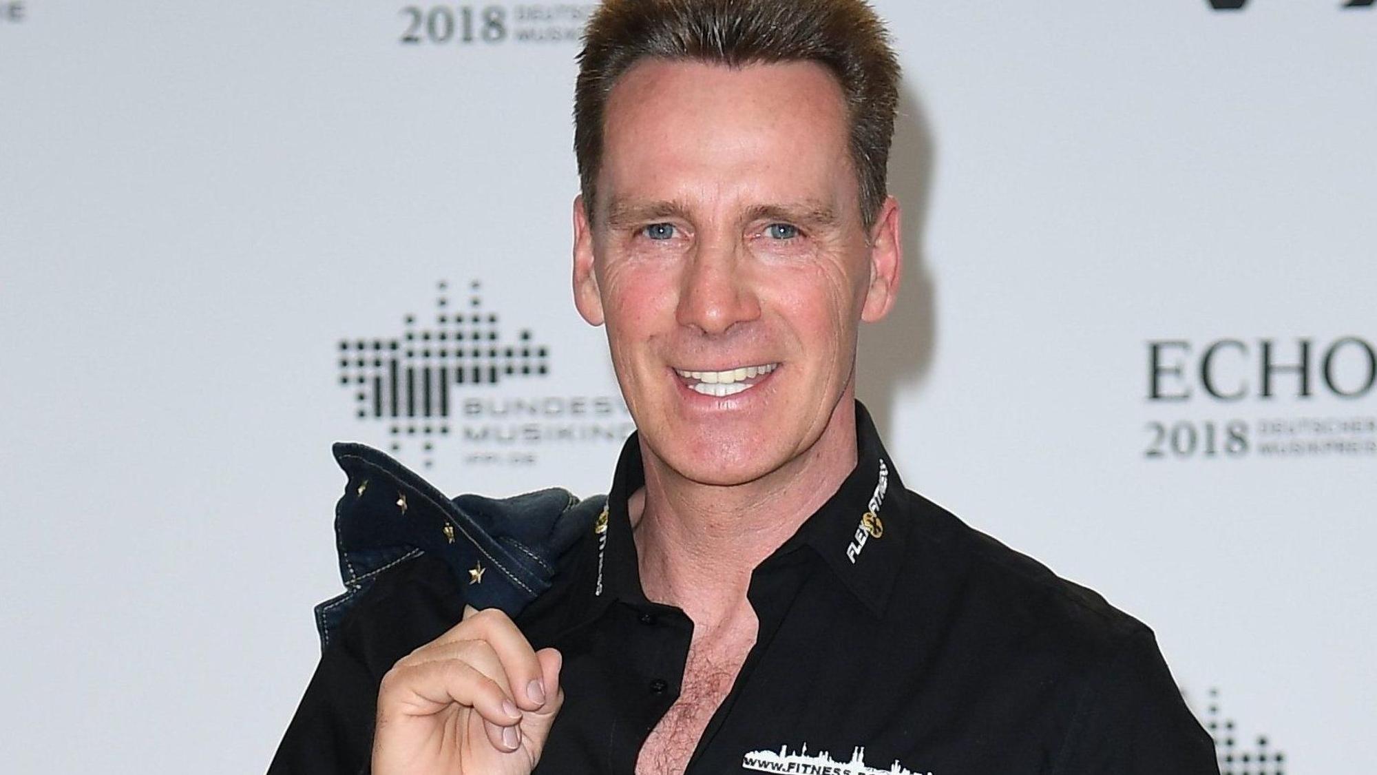 Jürgen Milski kommt zu der 27. Verleihung des Deutschen Musikpreises Echo. Milski ist Kandidat der Show „Kampf der Realitystars - Schiffbruch am Traumstrand“