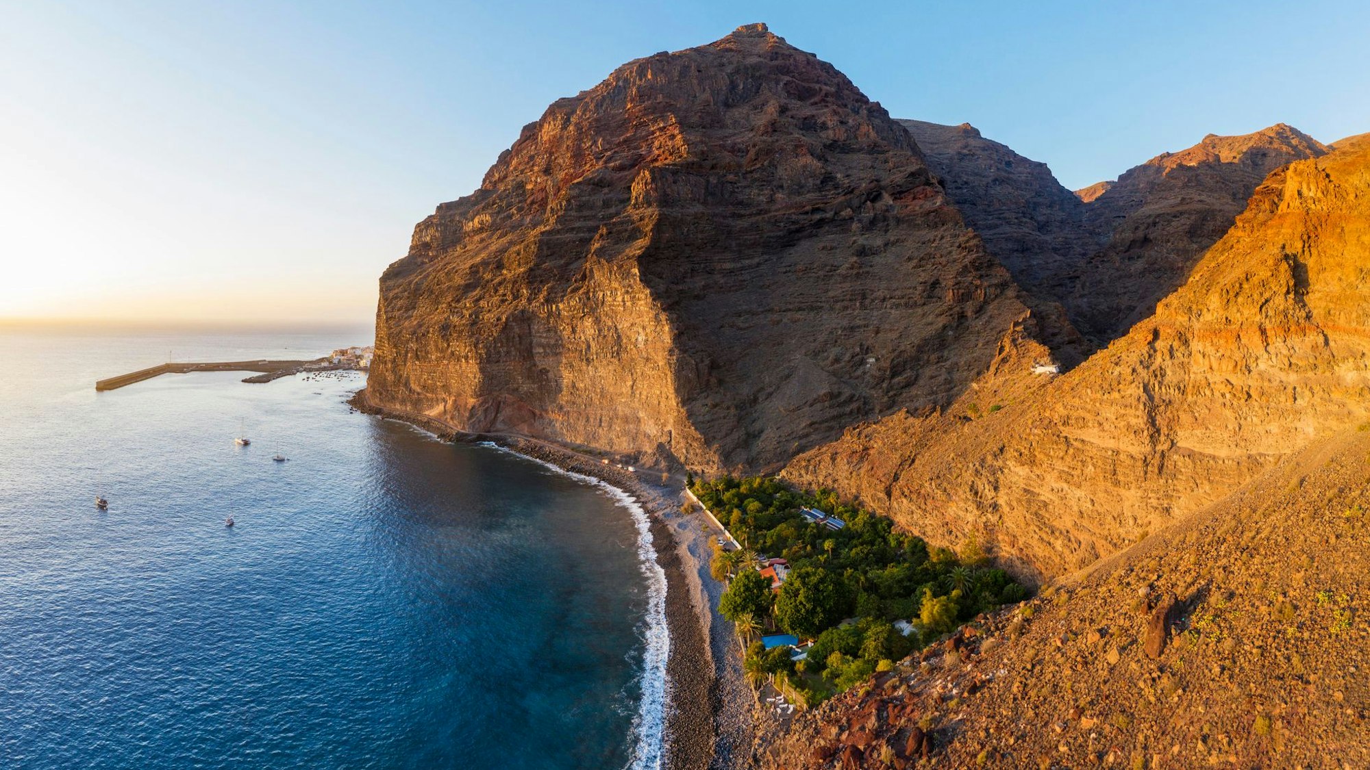 Auf dem Foto sieht man die Playa de Vueltas.