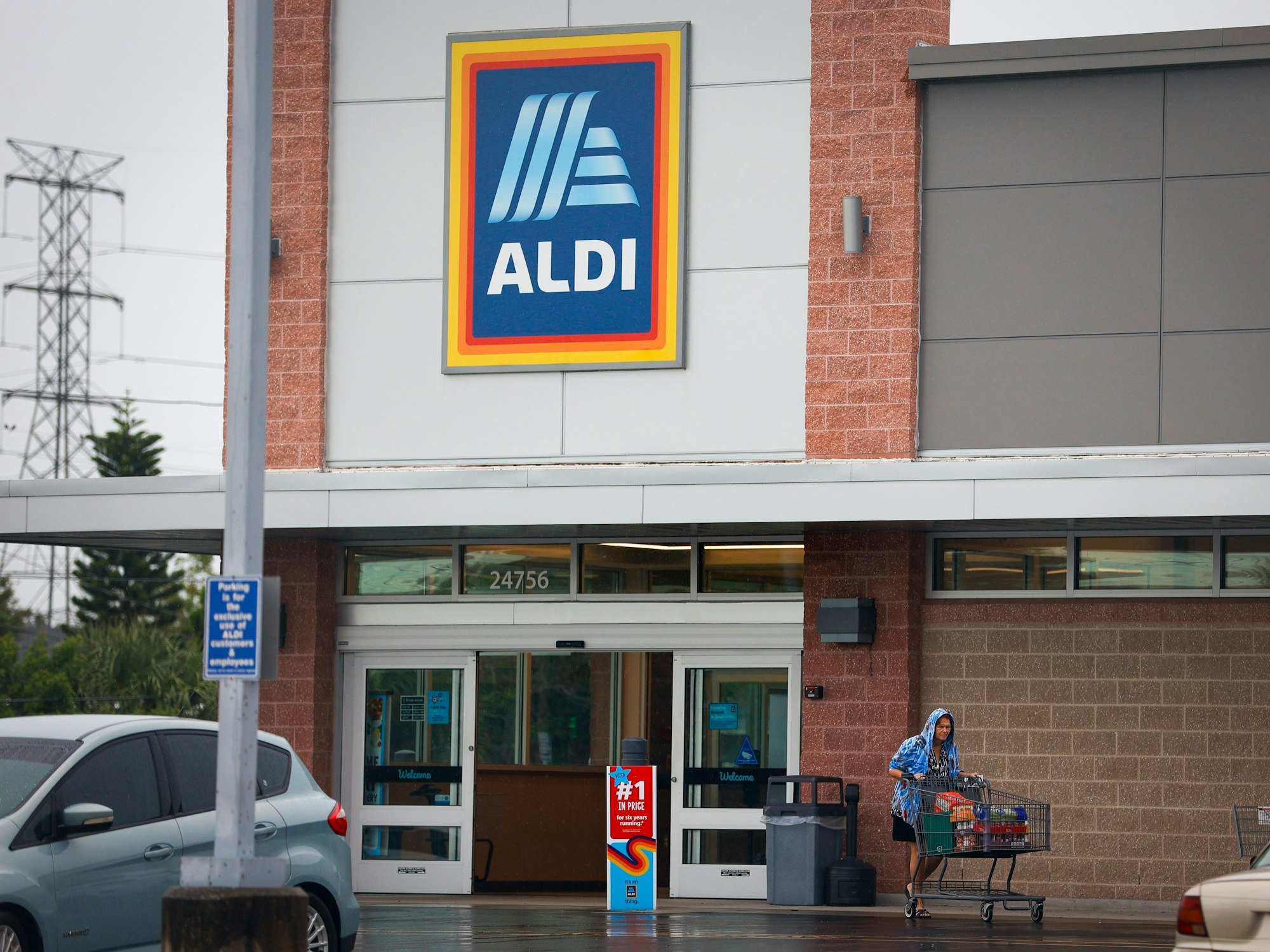 Eine Aldi-Filiale in Clearwater (US-Bundesstaat Florida) am 16. August: Aldi expandiert in den USA massiv.