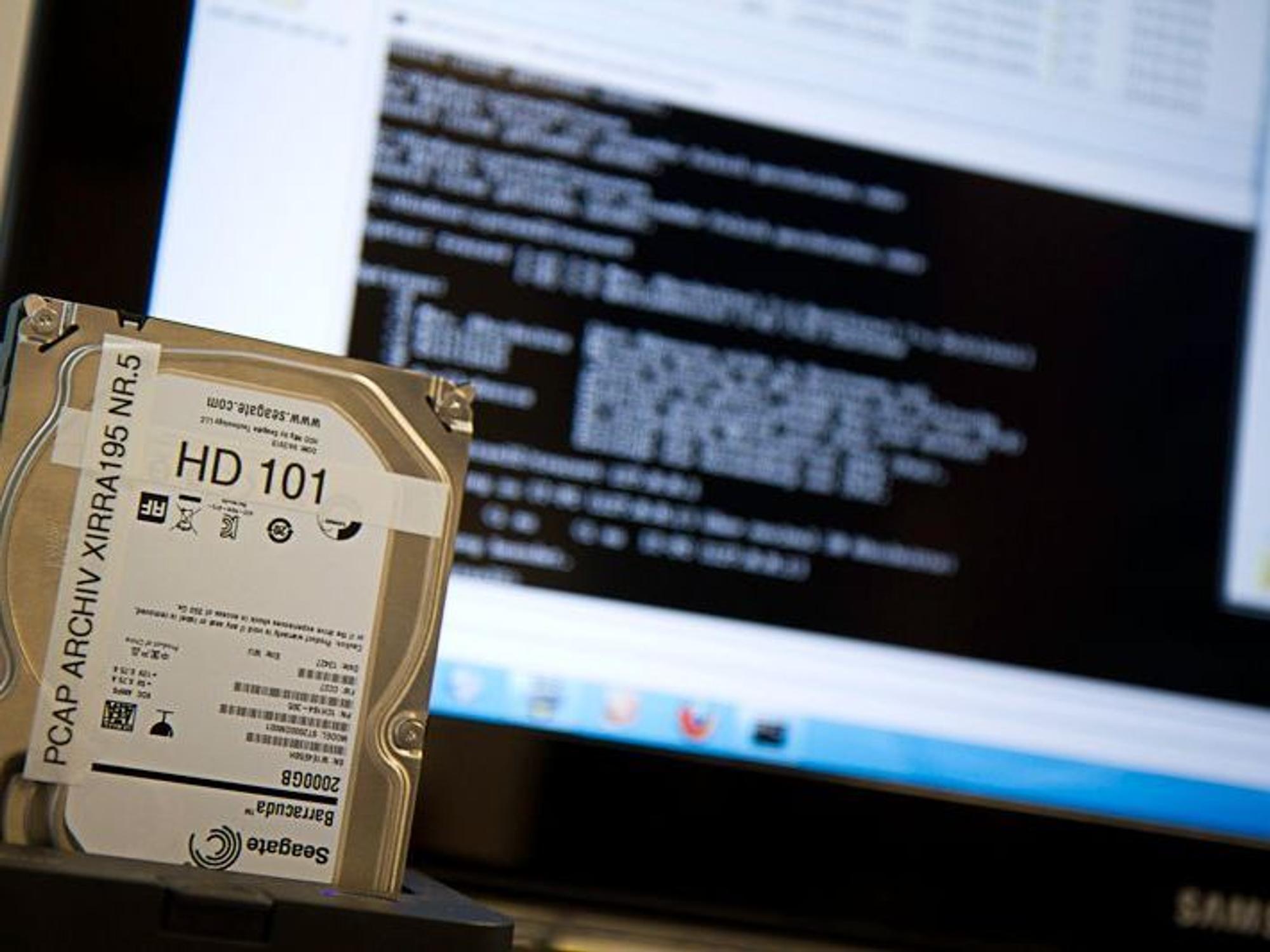 Ein PC-Bildschirm.