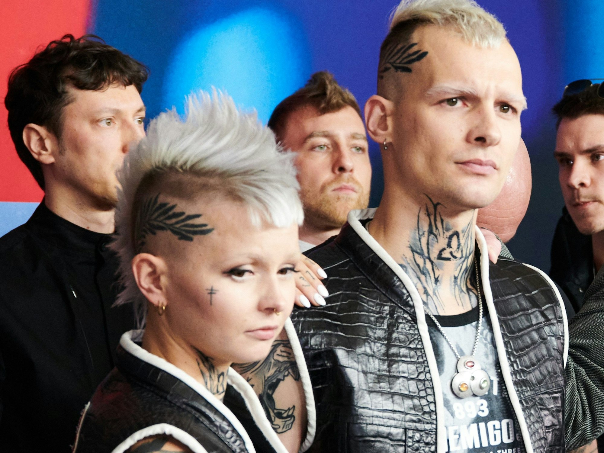 Eric Stehfest gehört mit seiner Frau Edith posieren für ein Foto.