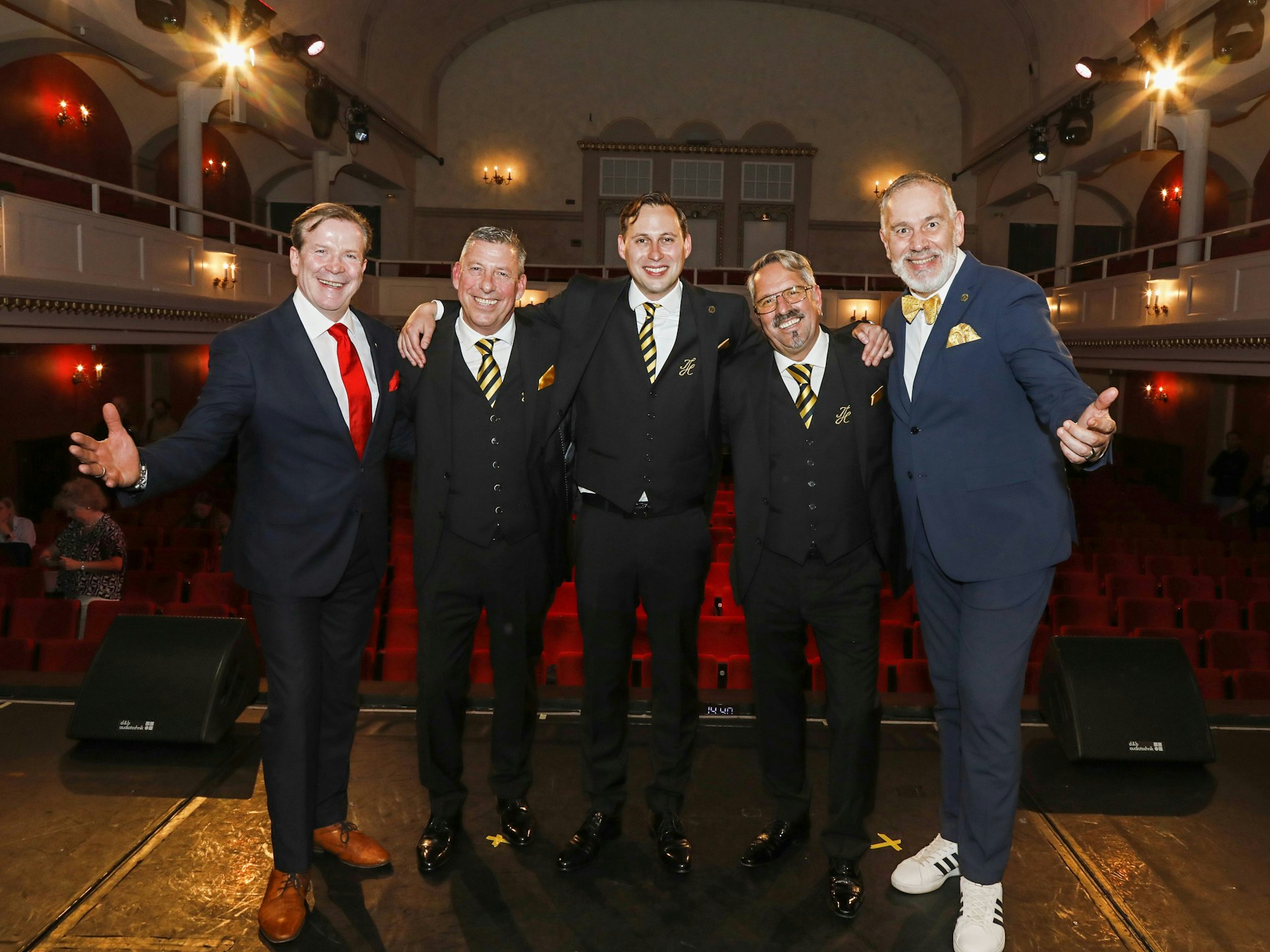 Das designierte Dreigestirn des Kölner Karnevals.