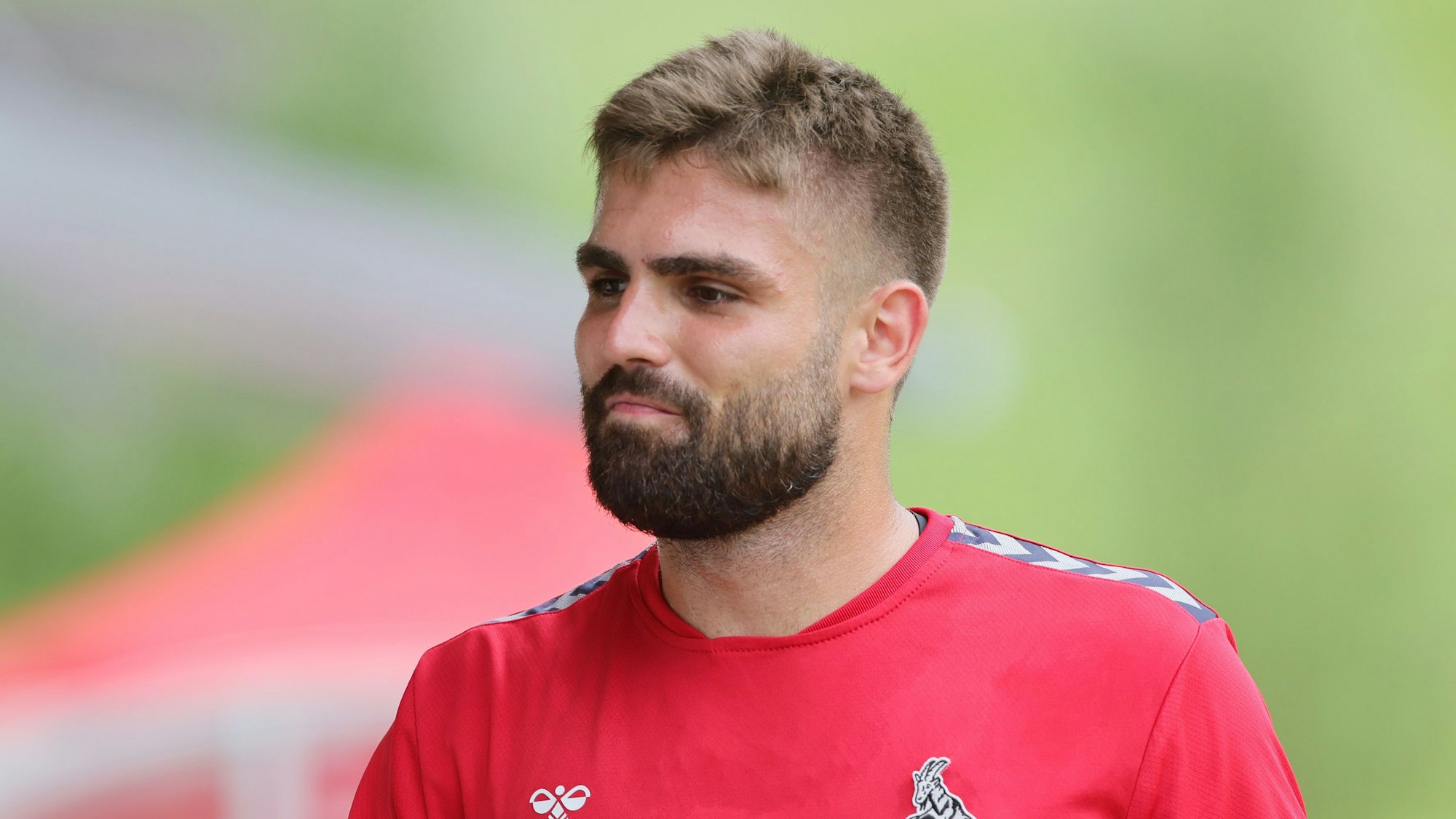 Nikola Soldo im FC-Trainingslager auf dem Platz.