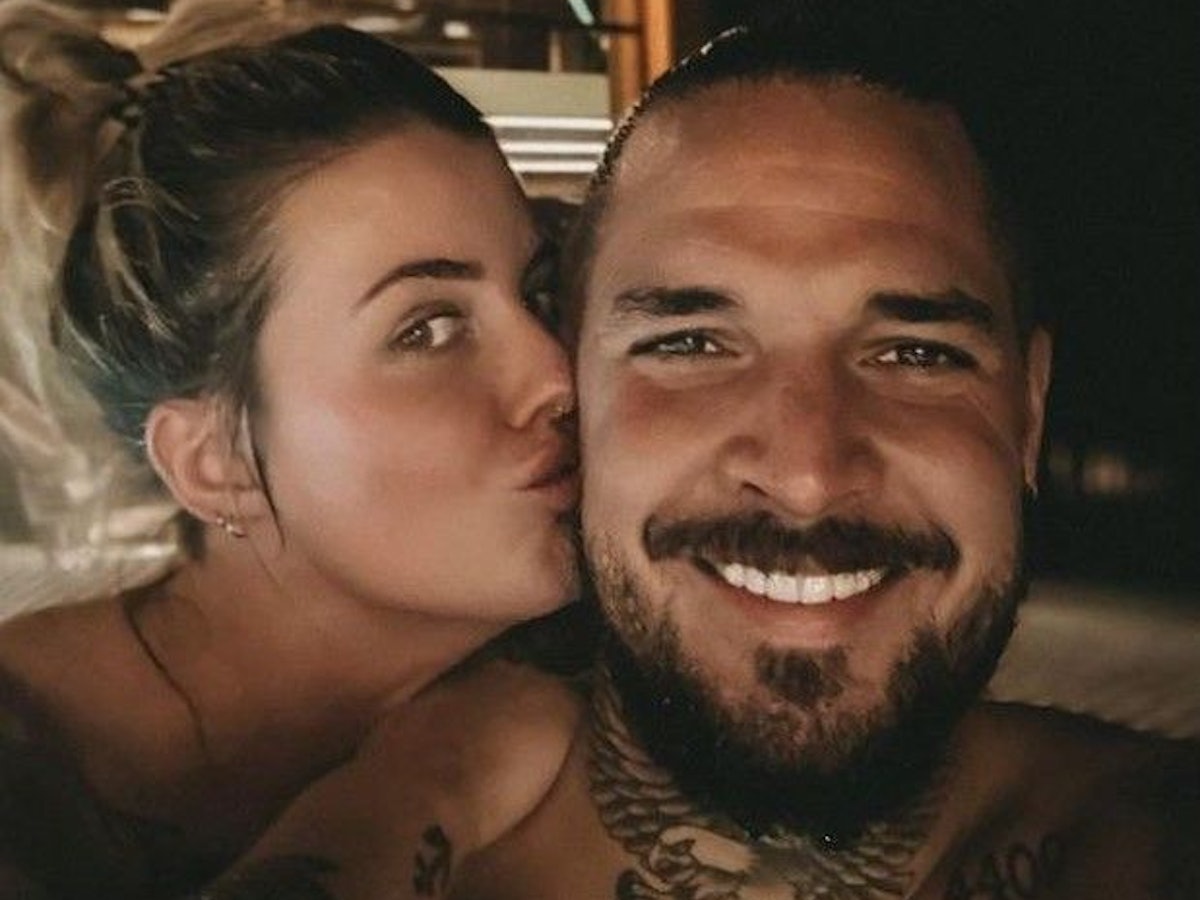 Das Sommerhaus der Stars 2023: Pia Tillmann und Zico Banach sind dabei. Das Pärchen-Selfie veröffentlichte Zico 2022 auf seinem Instagram-Account.