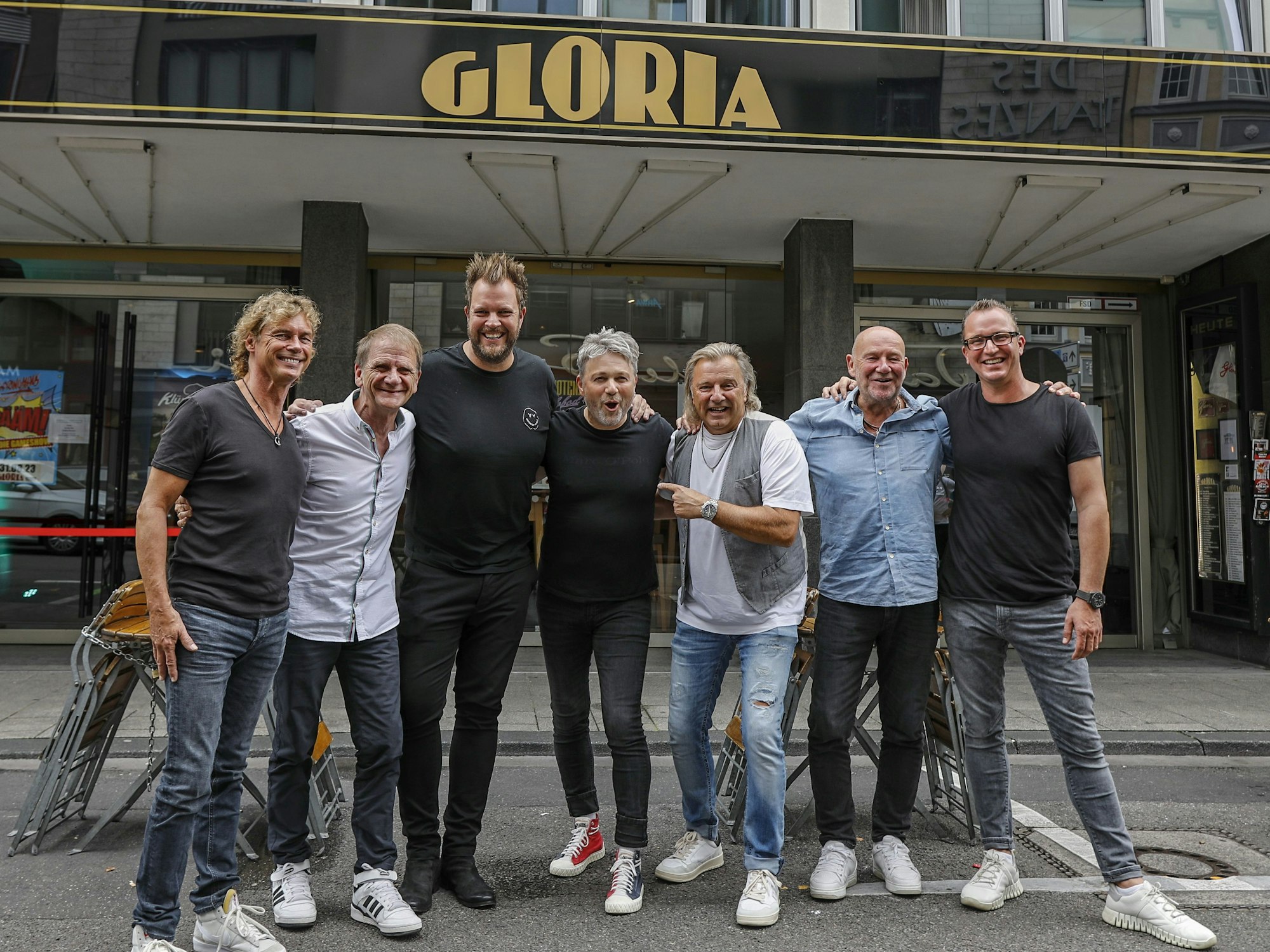 Die Paveier in neuer Formation.