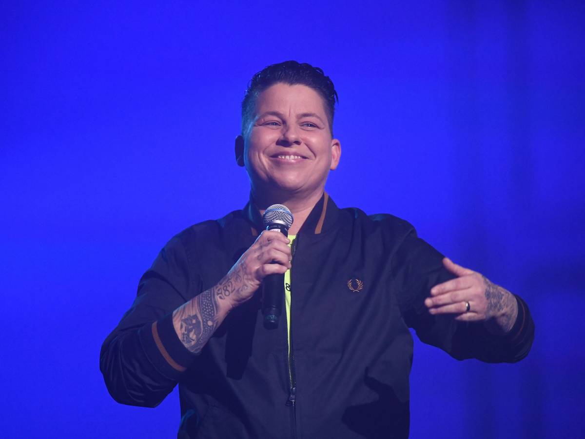 Die Sängerin Kerstin Ott steht bei der „Die Giovanni Zarrella Show“ auf der Bühne.