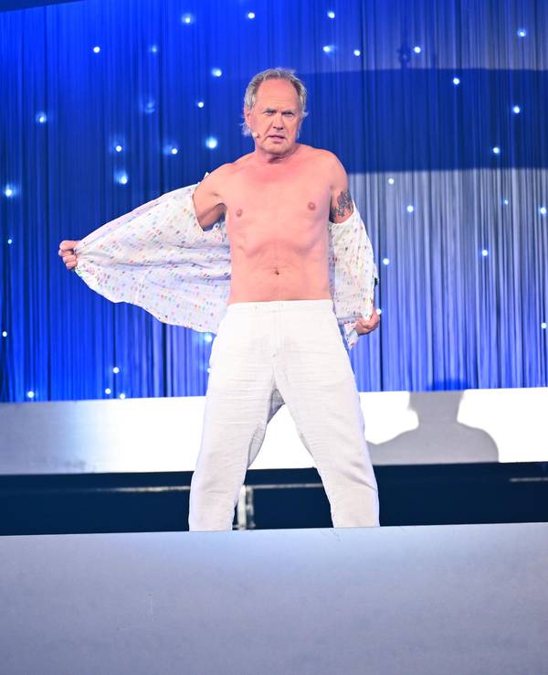 Das Kräftemessen „bei Schlag den Star“ wurde diesmal Pannenshow der Extra-Klasse. Hier ist Uwe Ochsenknecht zu sehen, der gegen Heiner Lauterbach angetreten ist.