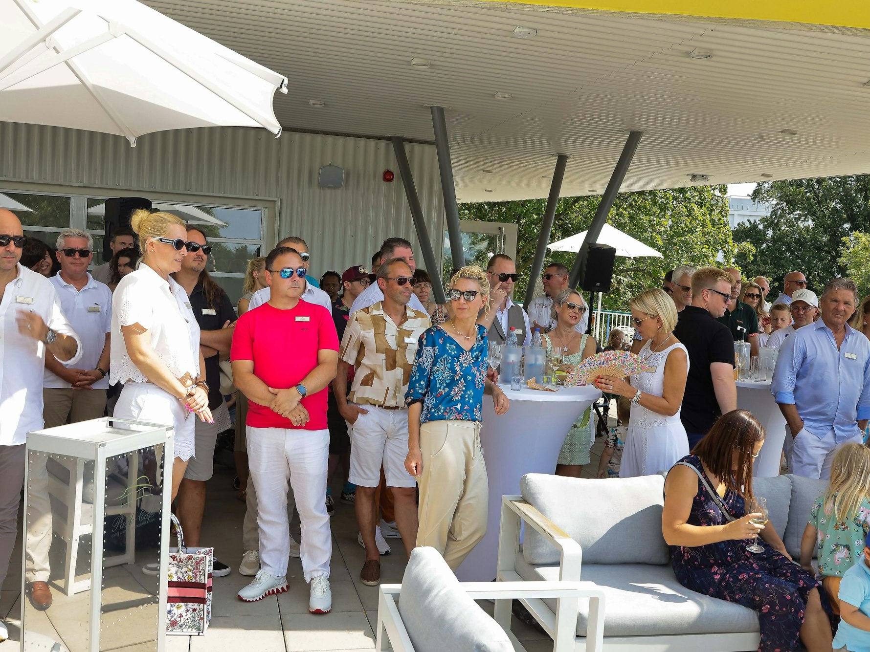 Unikat Sommerfest im Park-Café im Rheinpark.