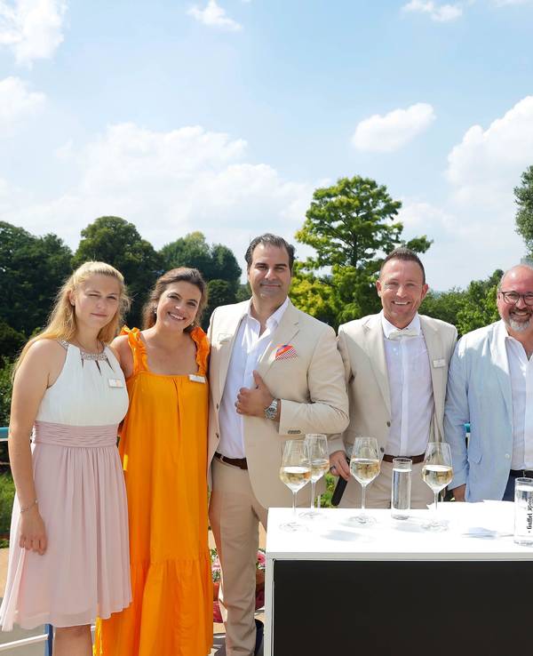 Unikat-Sommerfest im Parkcafé' im Rheinpark.