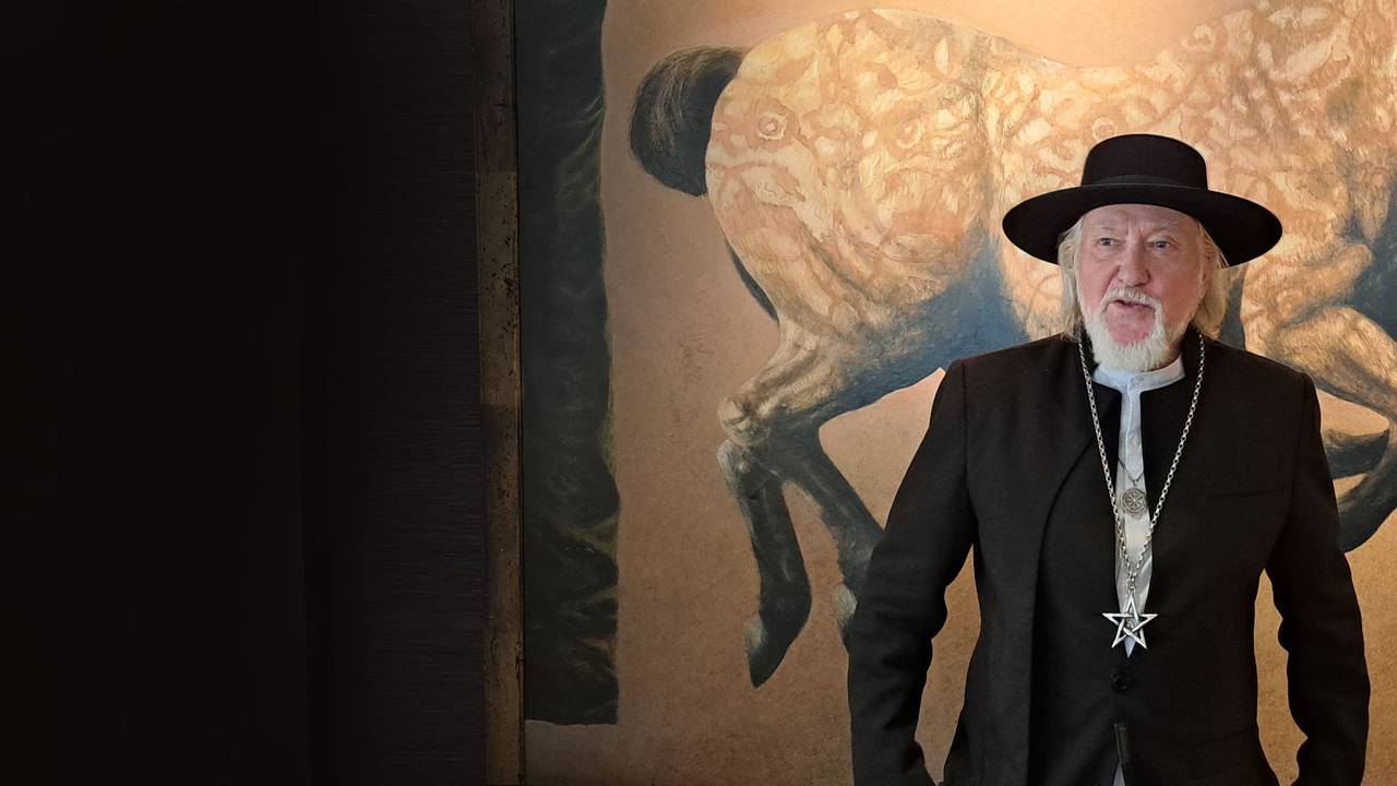 Joachim Witt beim Talk im Kölner Savoy-Hotel