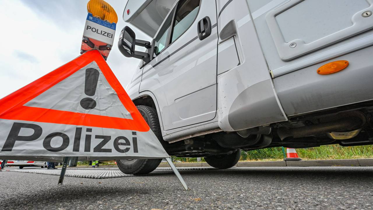 Kontrolle eines Wohnmobiles