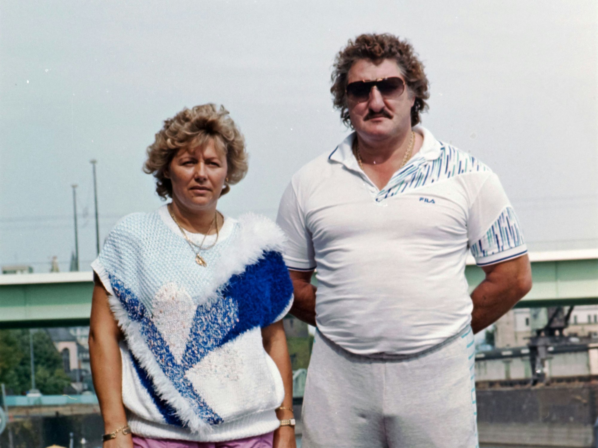 Schäfers Nas mit Frau Petra.