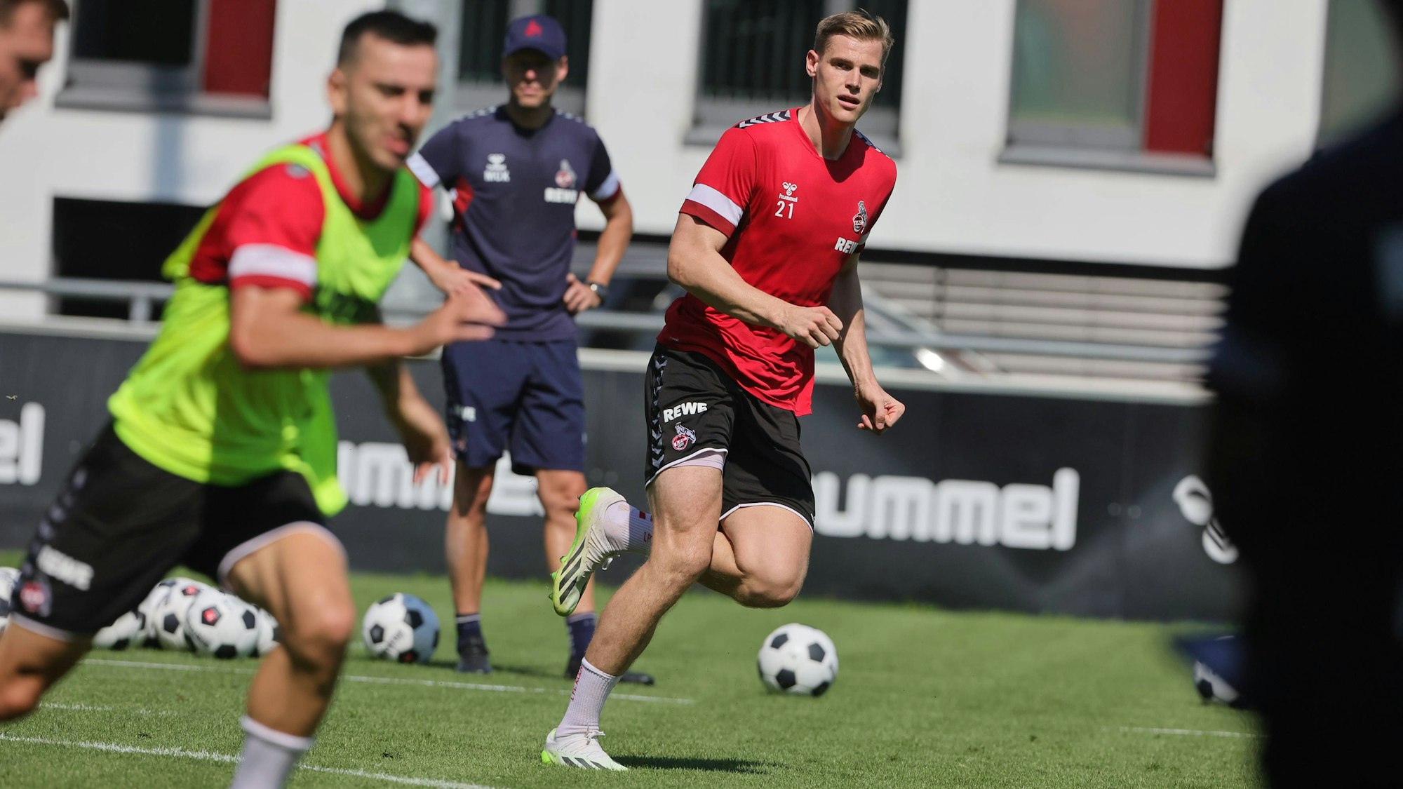 Steffen Tigges im FC-Training.