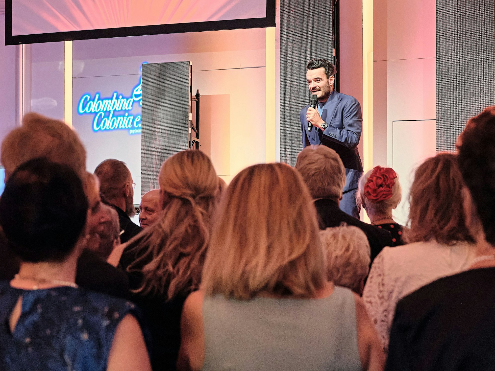 Giovanni Zarrella bei seinem Auftritt in der Flora.