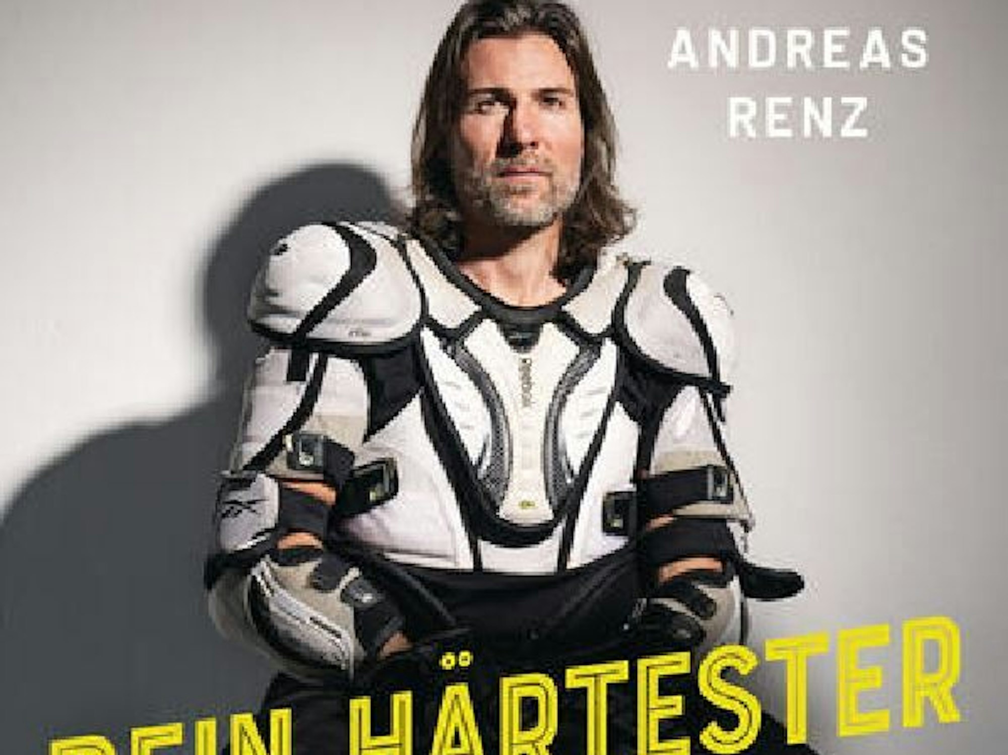 Das Buchcover mit Ex-Eishockey-Profi Andreas Renz.