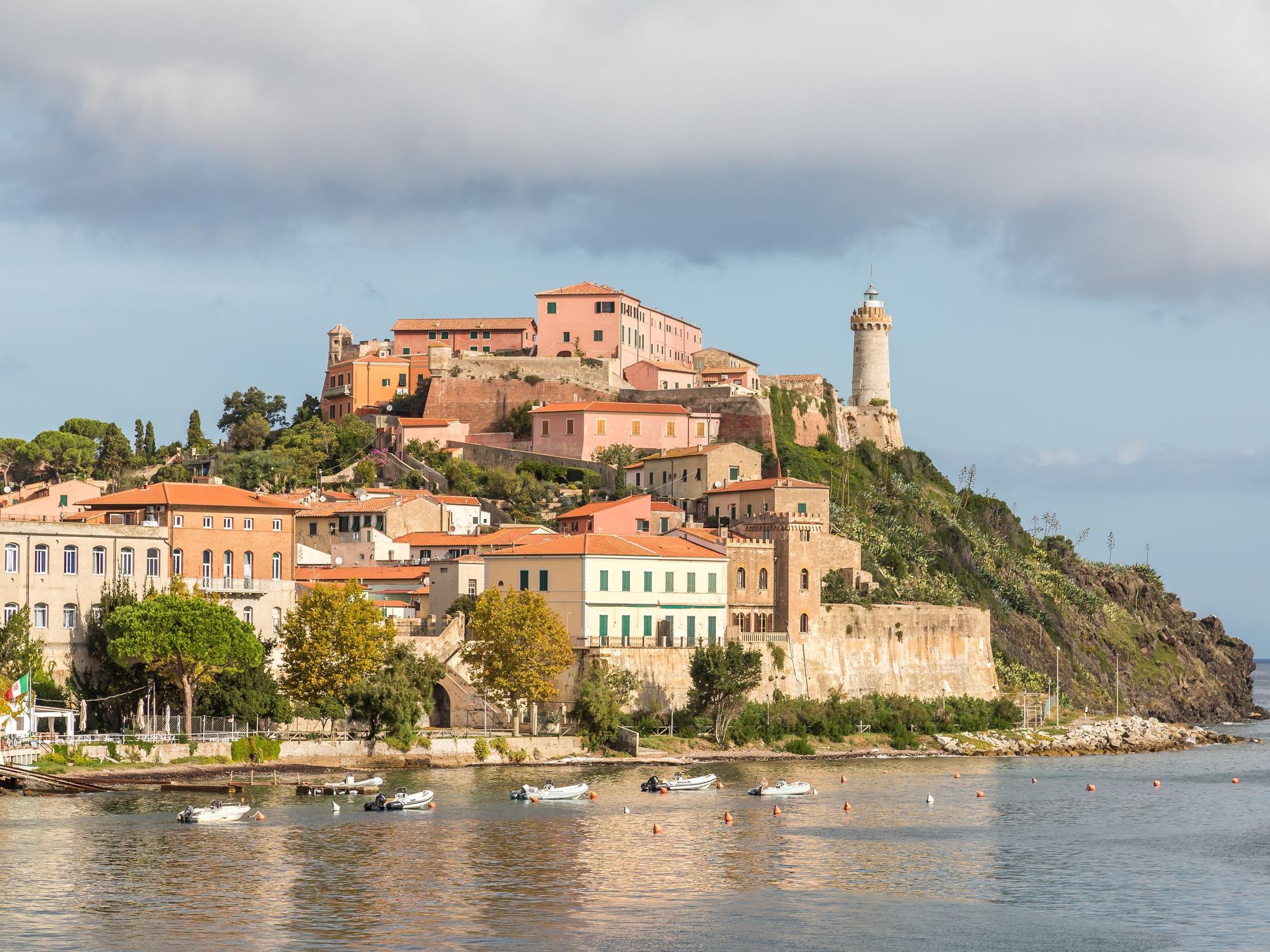 Altstadt von Portoferraio auf Elba