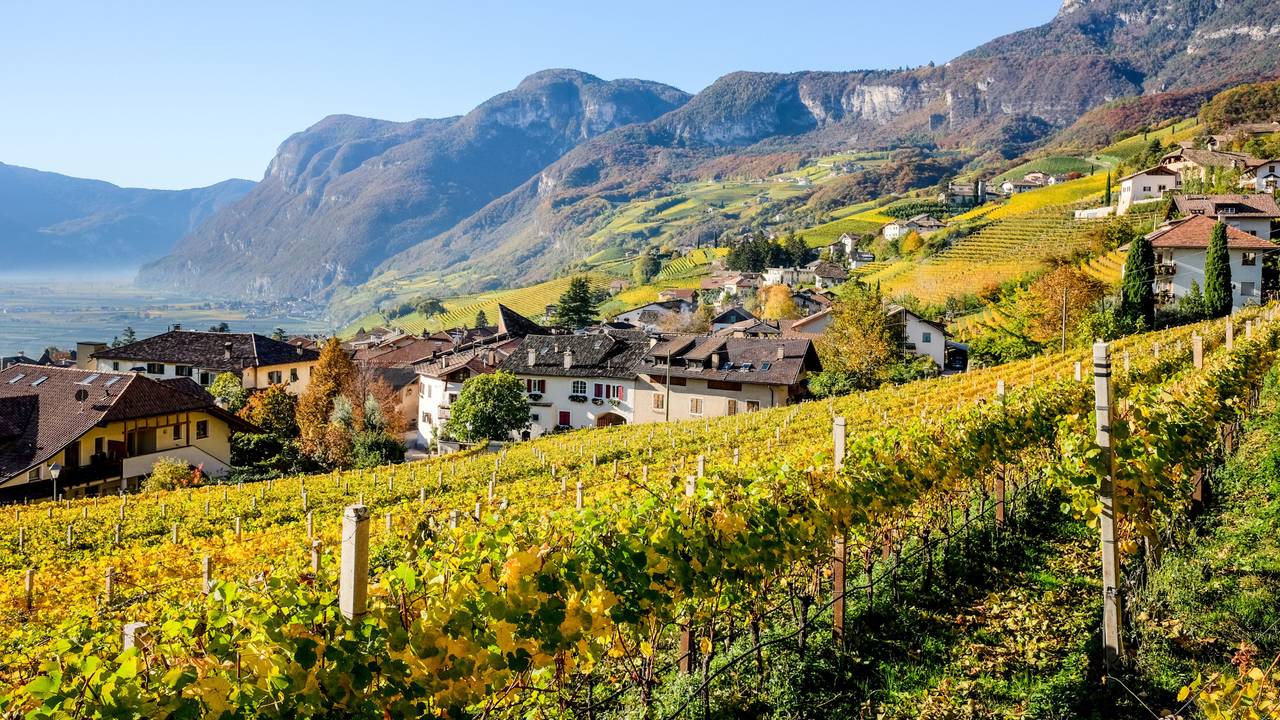 Kurtatsch im Herbst