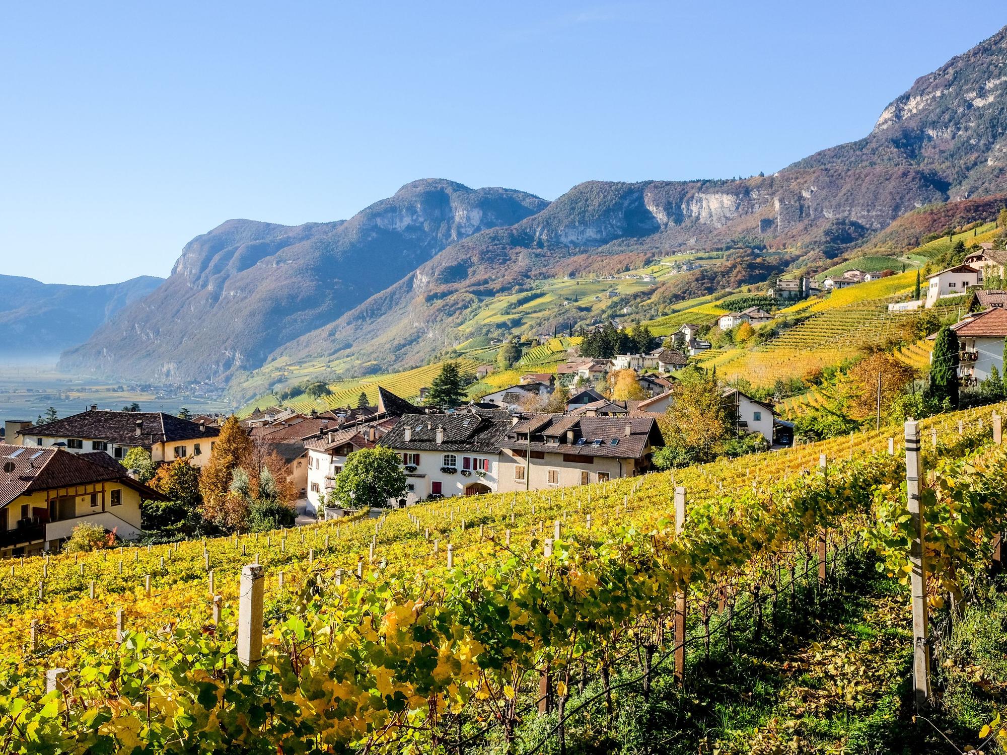 Kurtatsch im Herbst