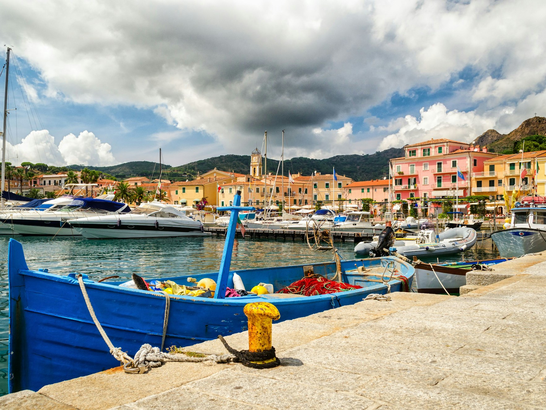 Porto Azzurro auf Elba