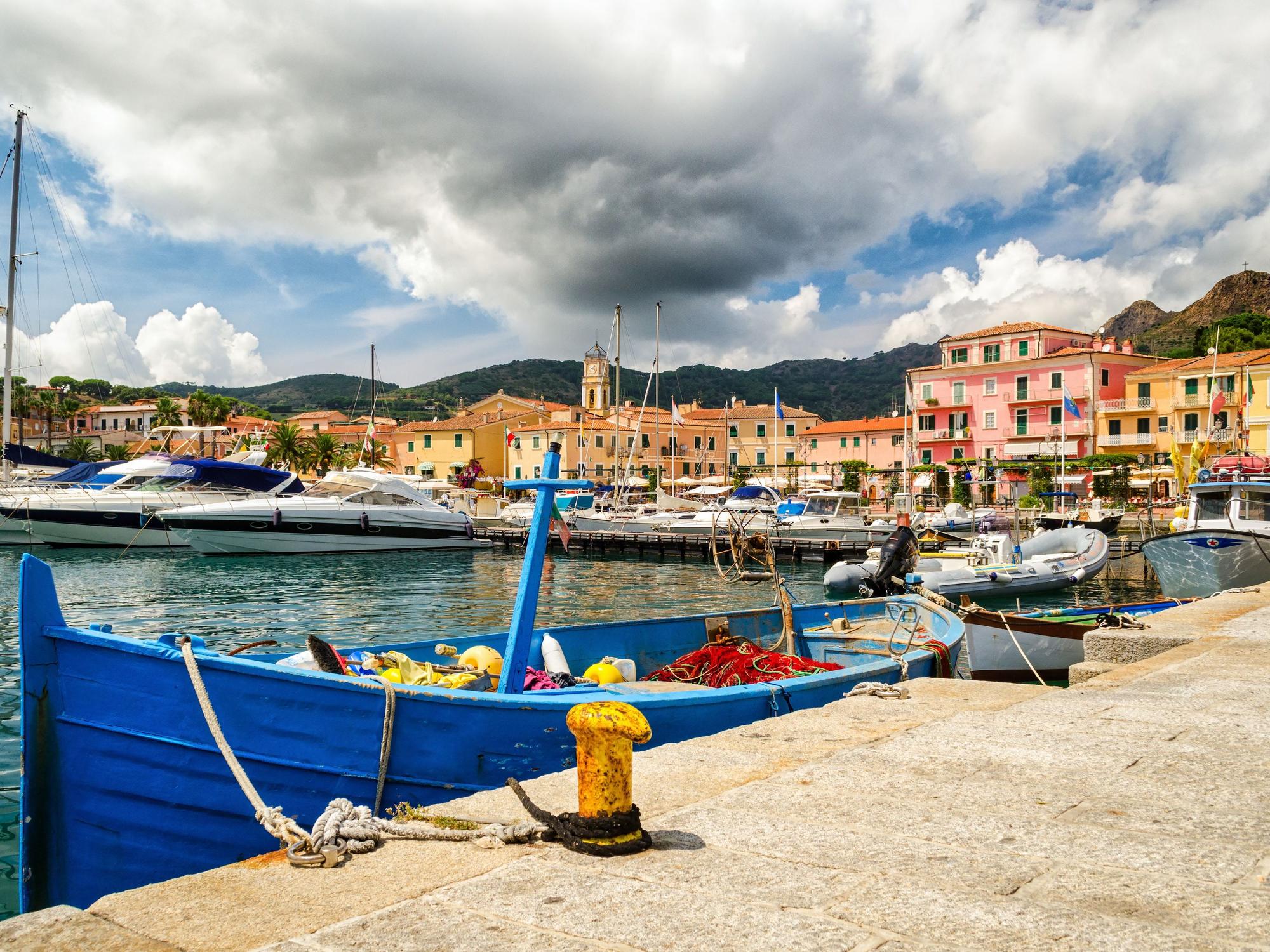 Porto Azzurro auf Elba