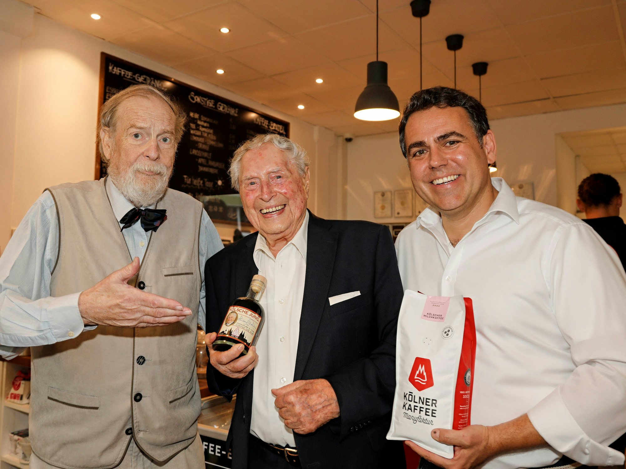 Philipp M. Laufenberg, Ludwig Sebus und Georg Hempsch.