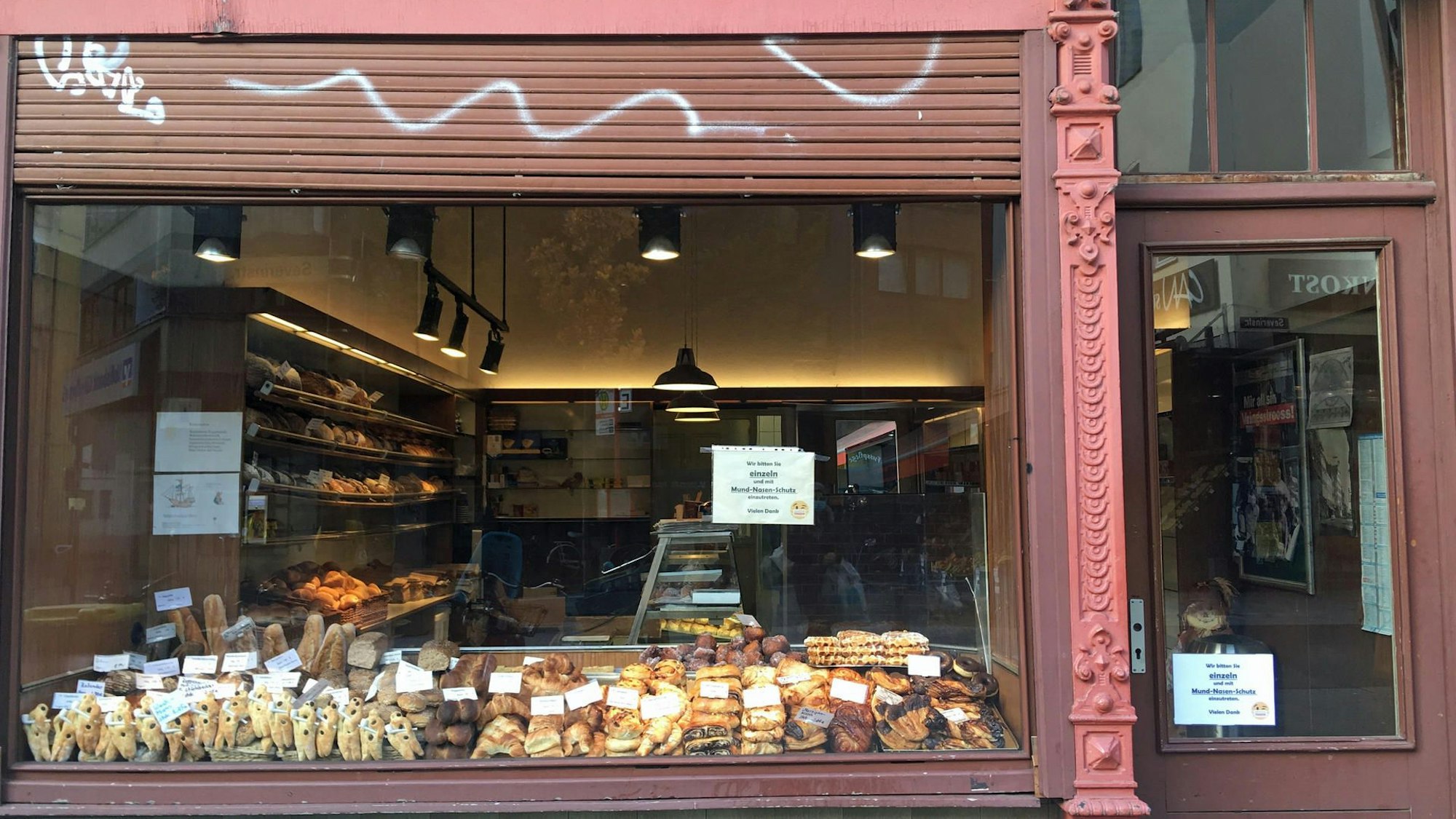 Die Bäckerei Brochmann auf der Severinstraße in der Kölner Südstadt.