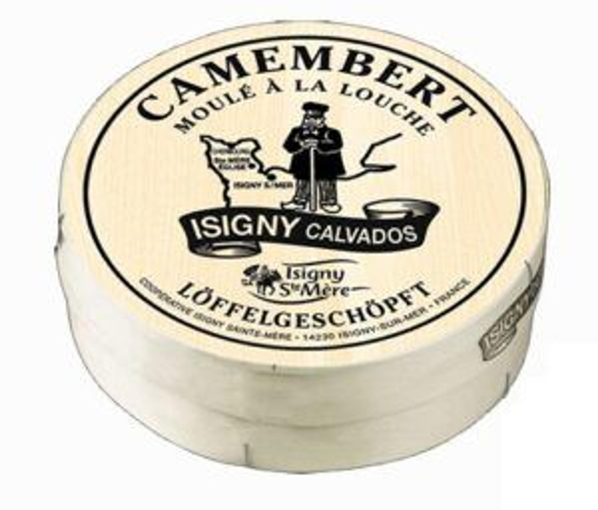 Rückruf: Käserei Isigny Sainte Mère informiert über den Rückruf des Käse Camembert Isigny Calvados in der 250g SB Packung.