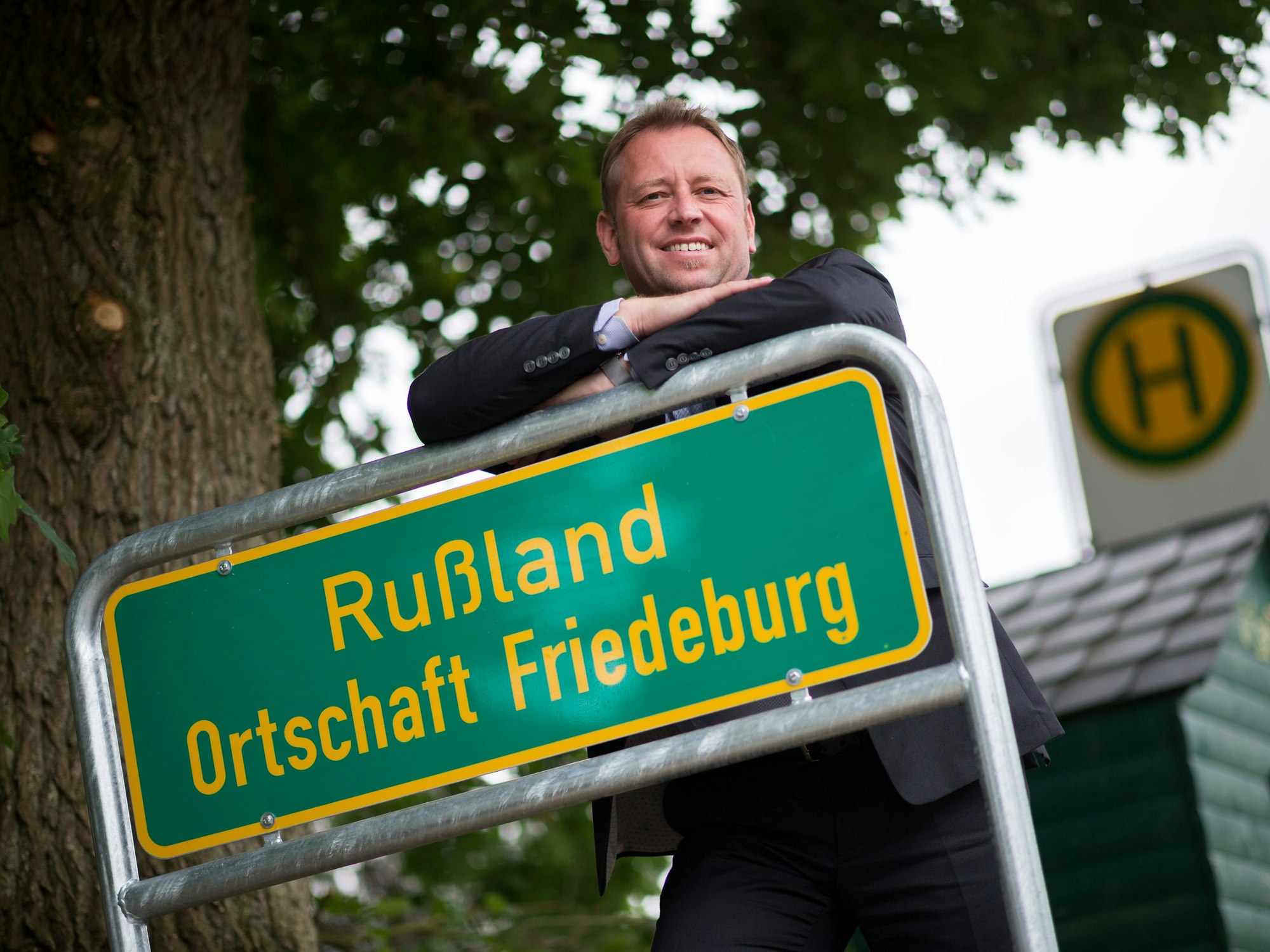 Helfried Goetz, Bürgermeister von Friedeburg