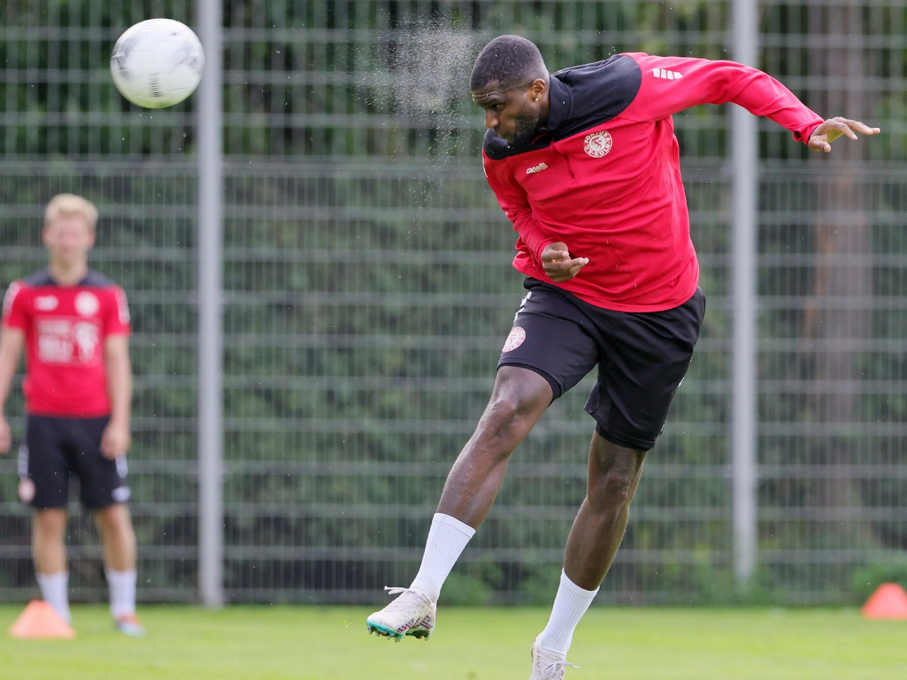 Trainingsgast bei Regionalligist Fortuna Köln: Anthony Modeste