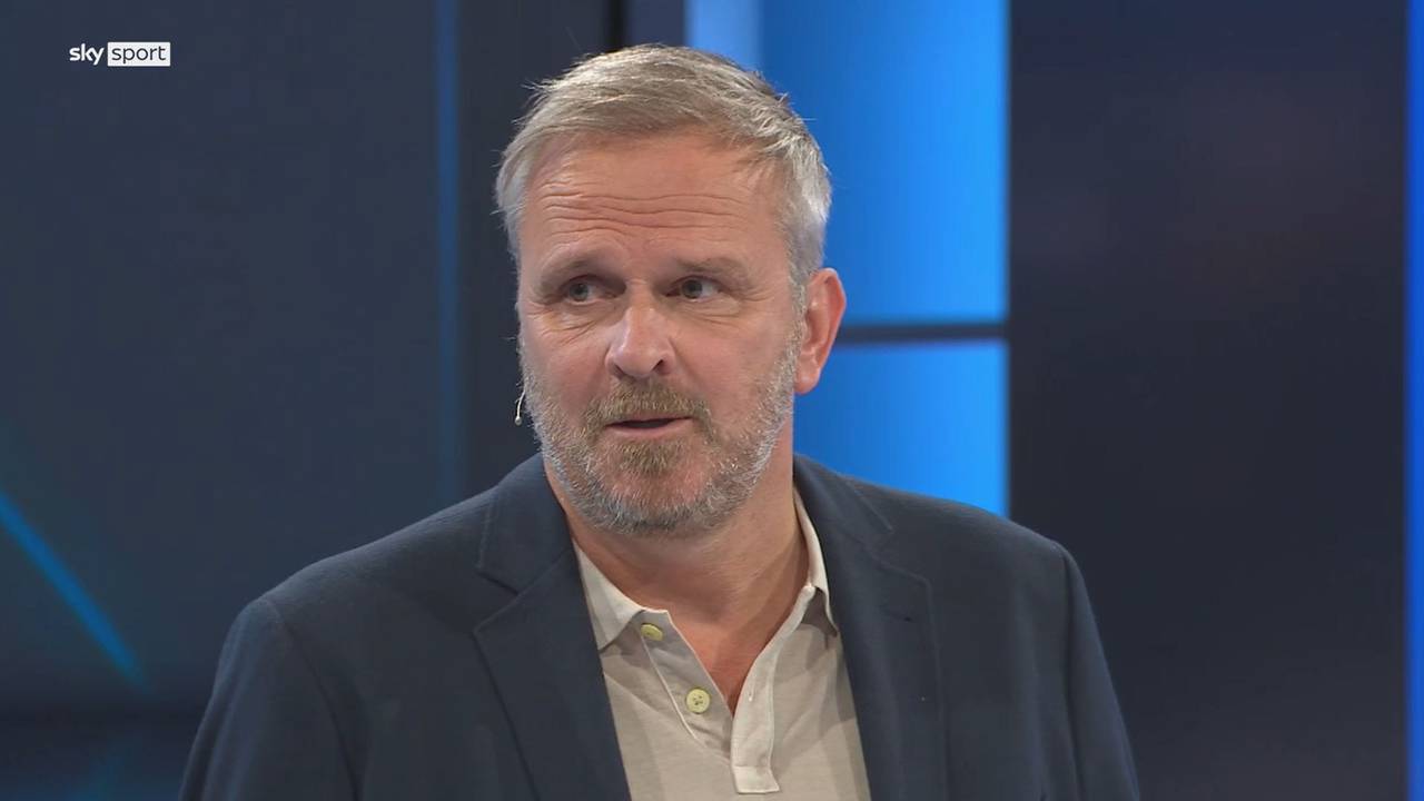 Dietmar Hamann spricht im Sky-Studio.