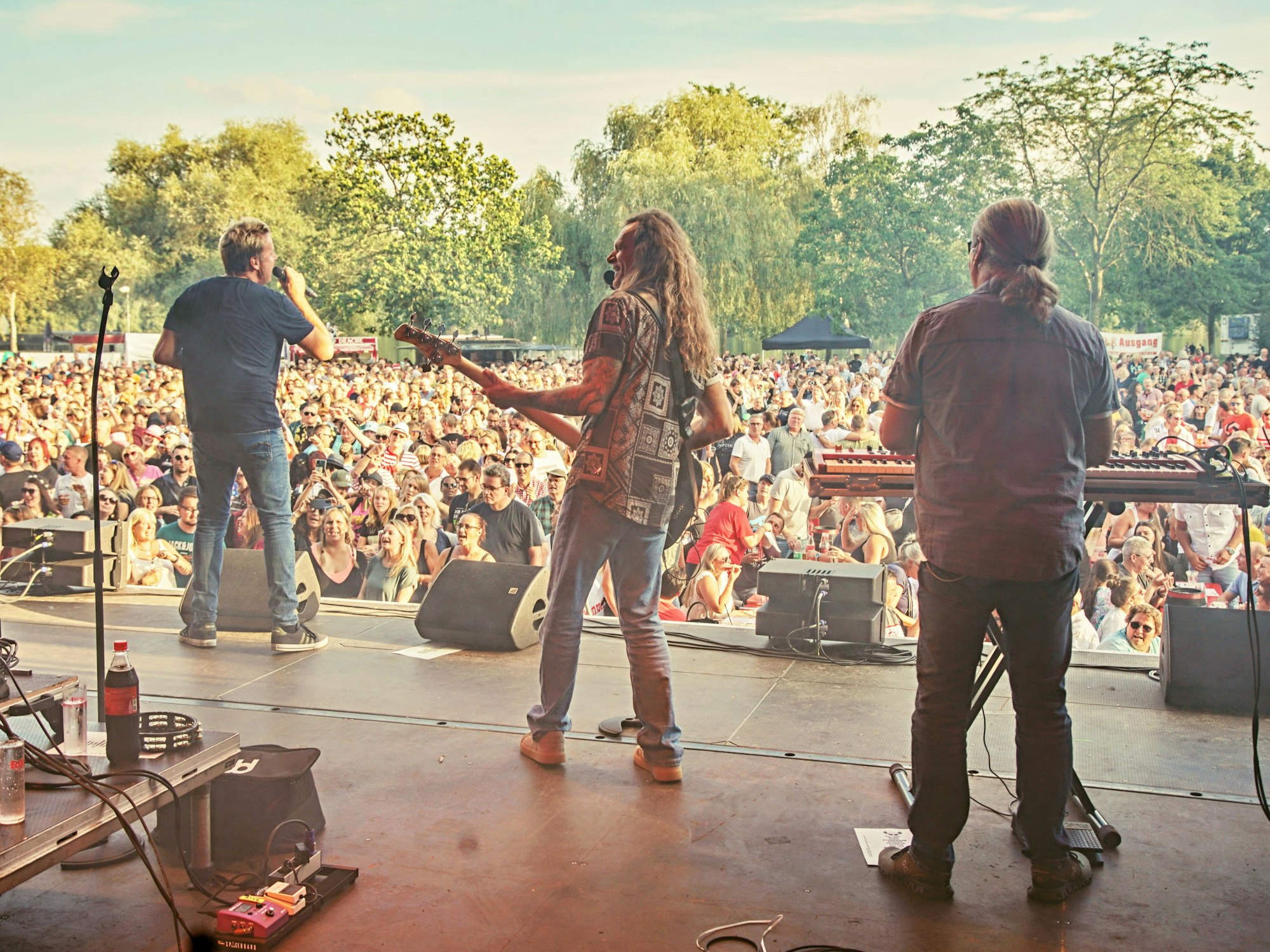 Die Bläck Fööss bei der „Kölschen Nacht“ am Otto-Maigler-See.