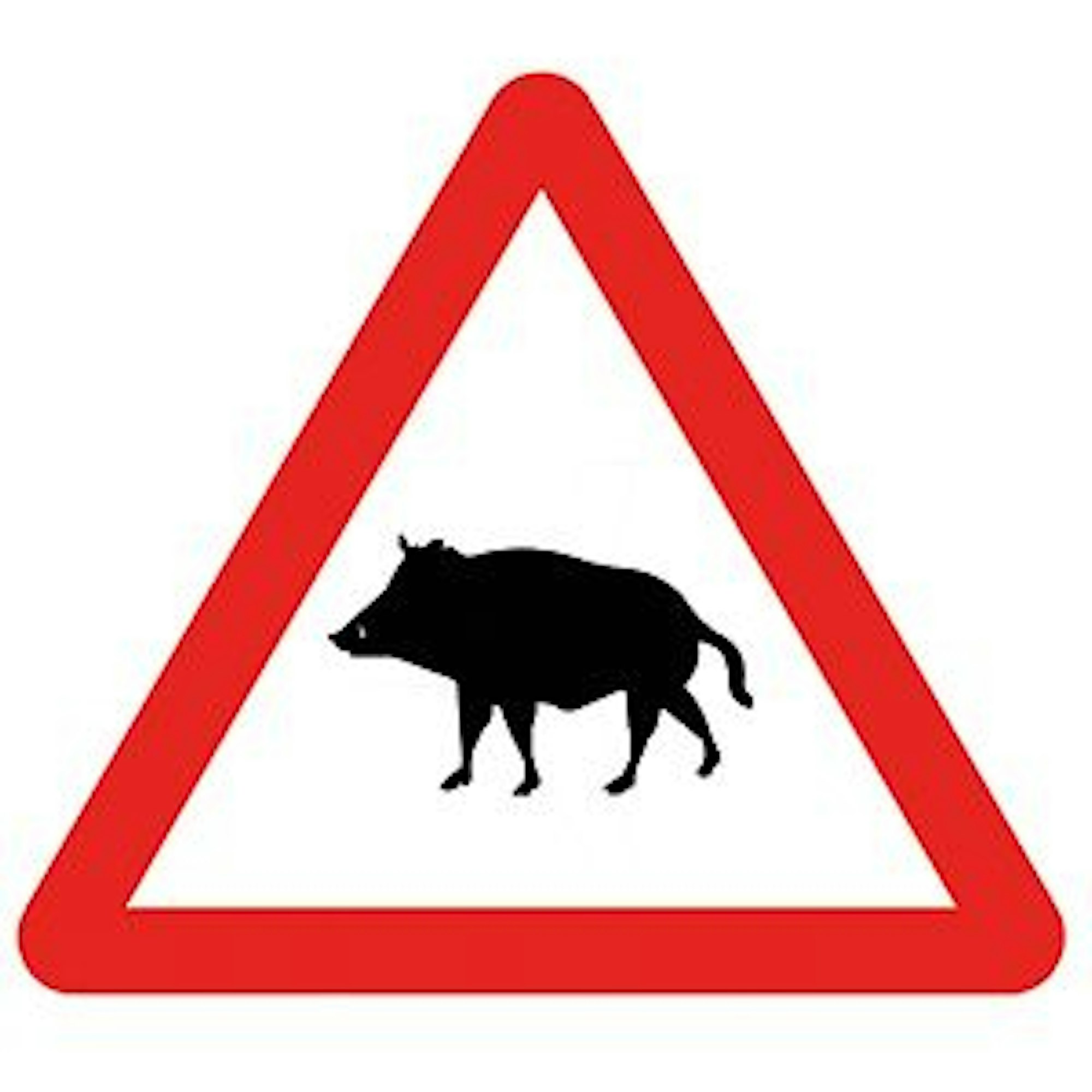 Ein neues Verkehrsschild auf Mallorca soll vor Wildwechsel warnen.