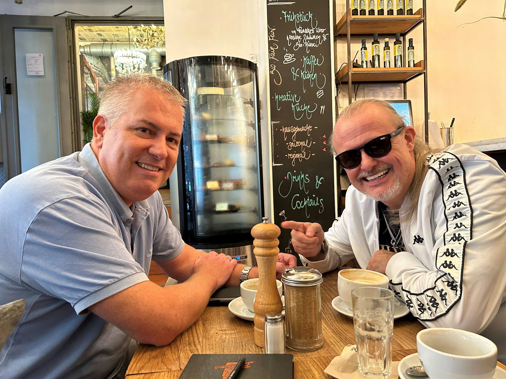 Markus Krebs im Gespräch mit Marcel Schwamborn.