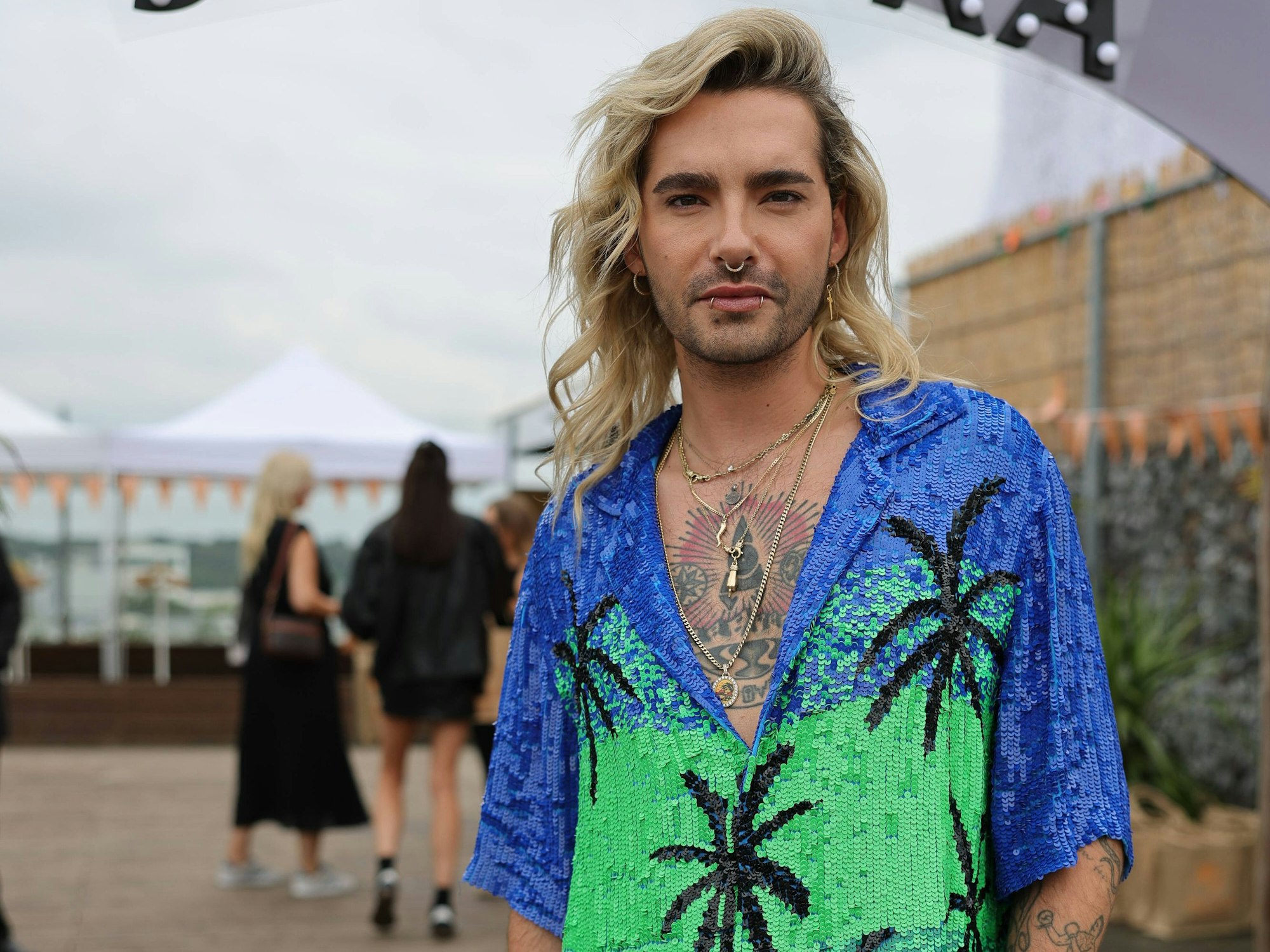 Bill Kaulitz posiert.