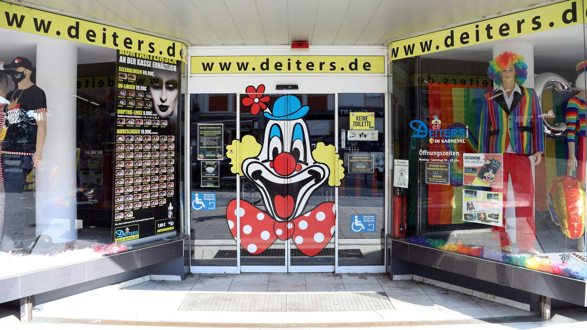 Die Deiters-Filiale an der Gürzenichstraße in der Kölner Innenstadt.