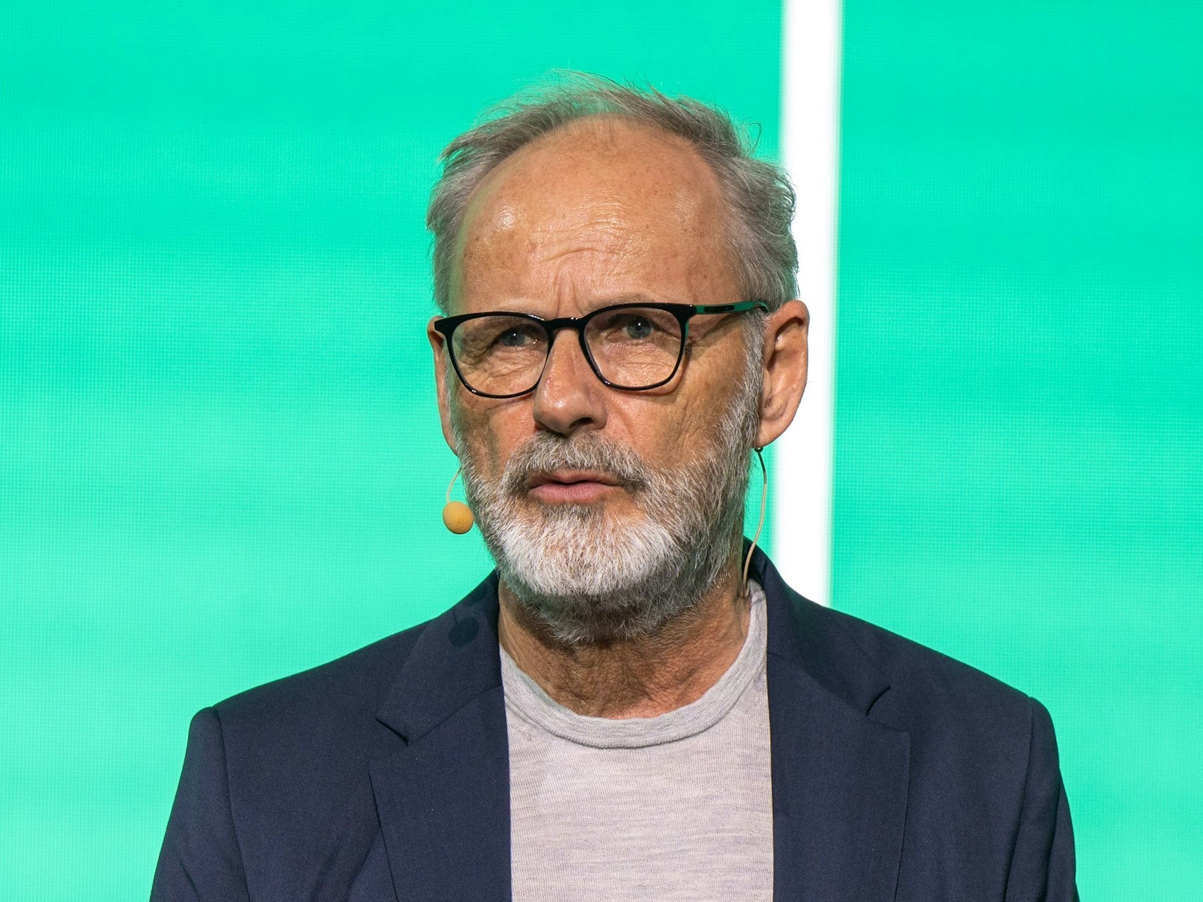 Reinhold Beckmanns Kopf und Oberkörper ist zu sehen.