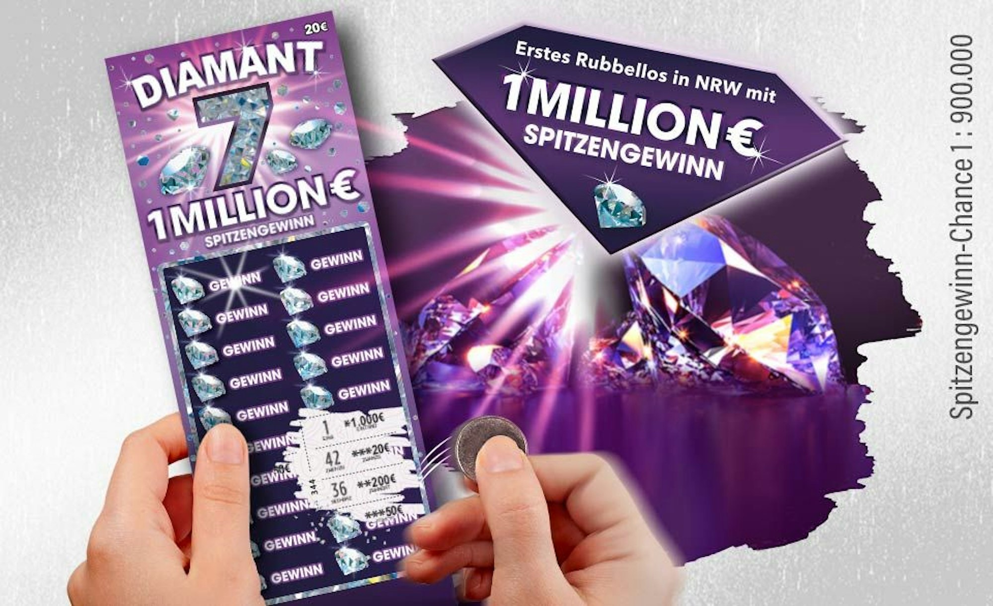 Diamant 7 Rubbellos.