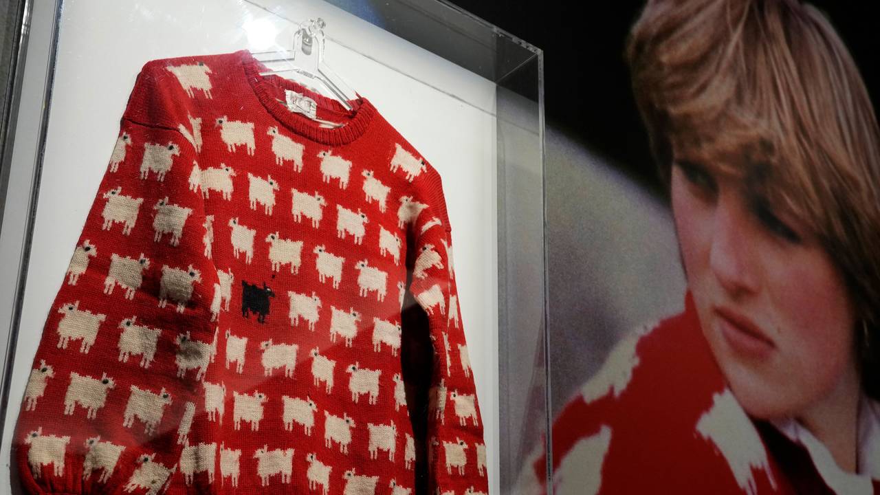 Der berühmte Schäfchen-Pullover von Prinzessin wurde für eine unfassbare Summe versteigert.